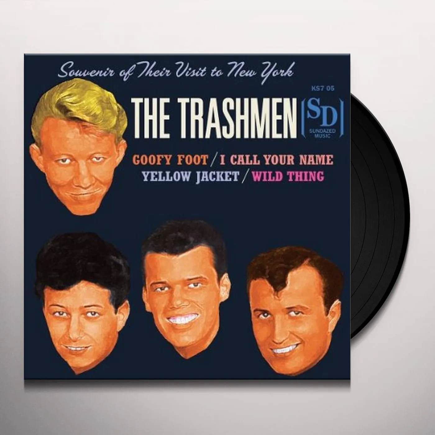 The Trashmen GOOFY FOOT / I CALL YOUR NAME / YELLOW JACKET Vinyl Record