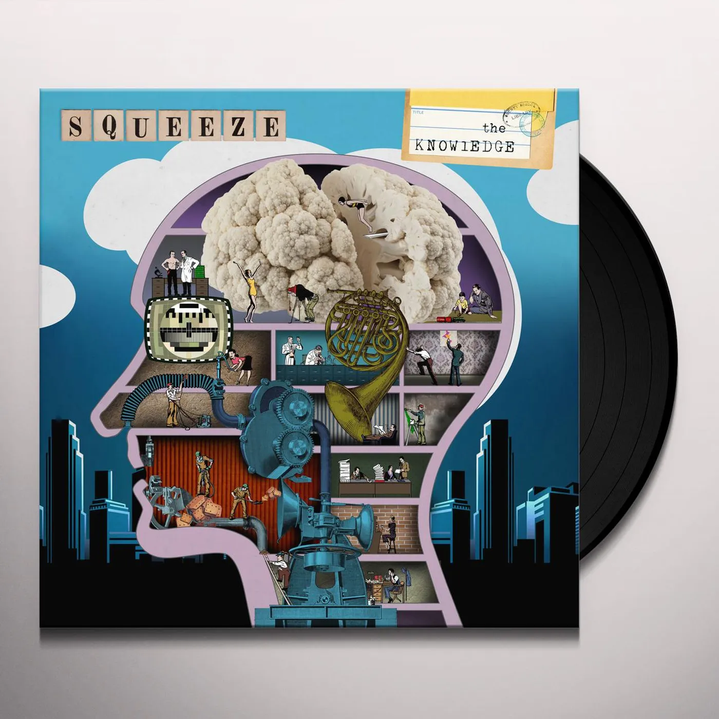 Squeeze KNOWLEDGE Vinyl Record