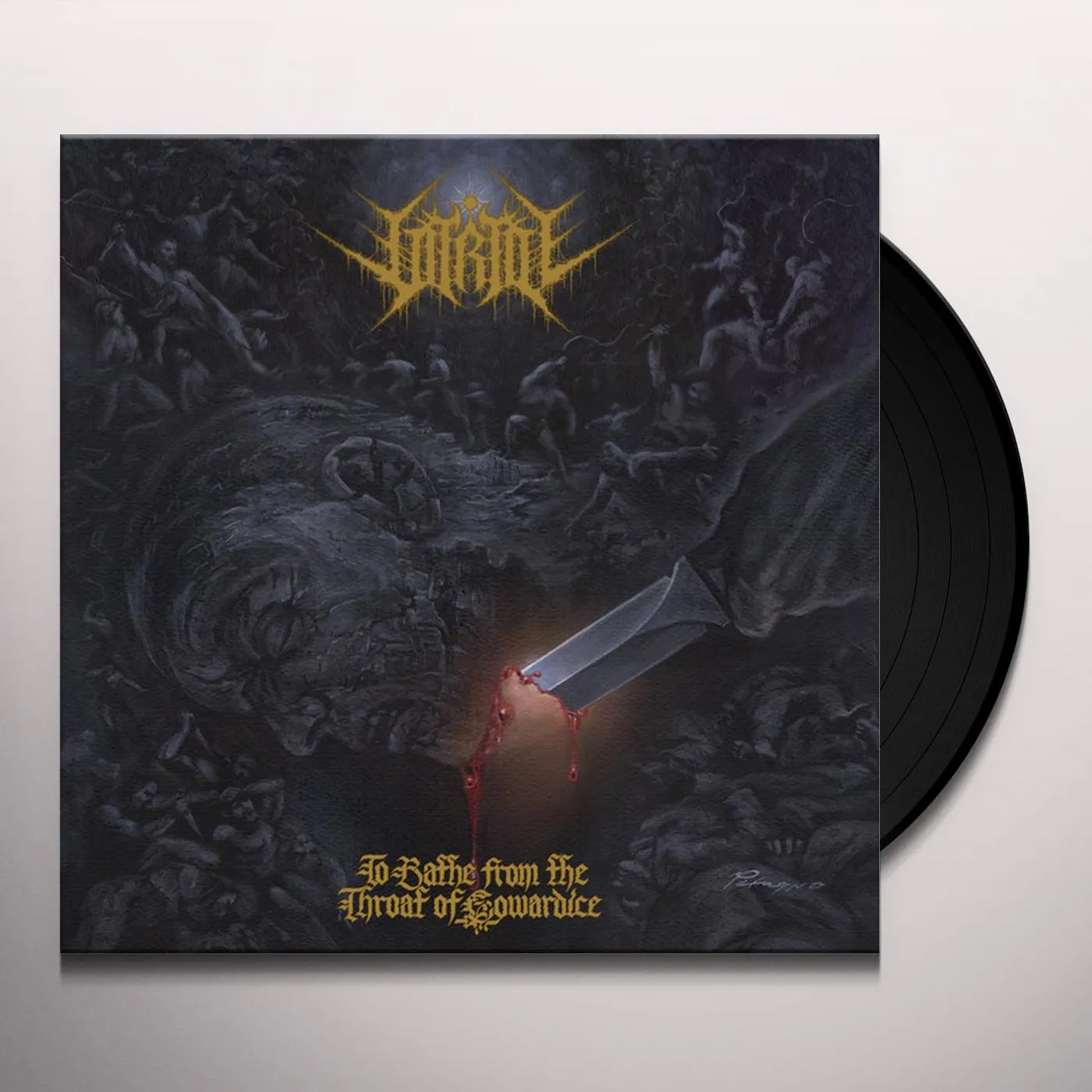 Vitriol To Bathe From The Throat Of Cowardice Vinyl Record