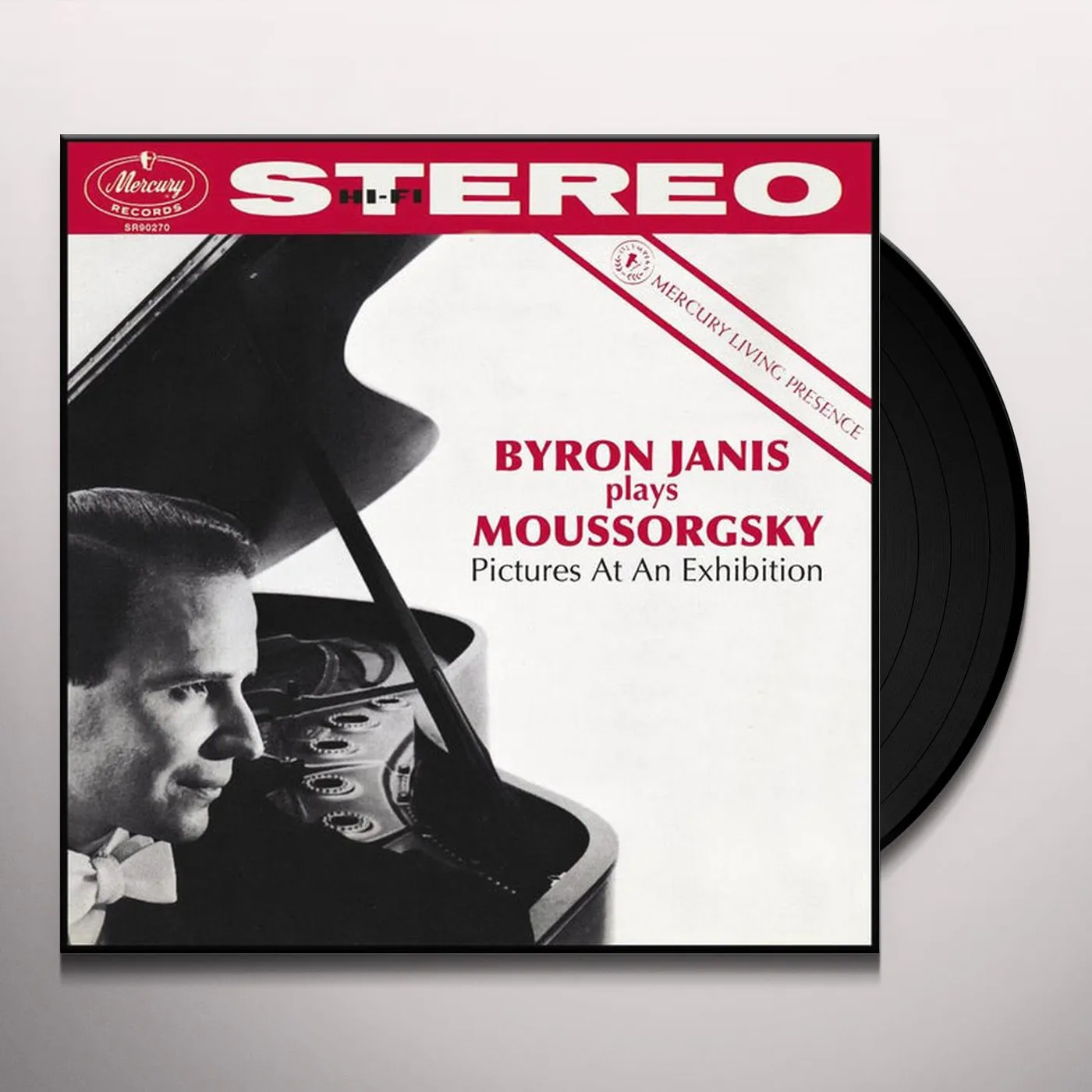 Byron Janis Mussorgsky: Pictures At Anexhibition (Mercury Living Presence) Vinyl Record