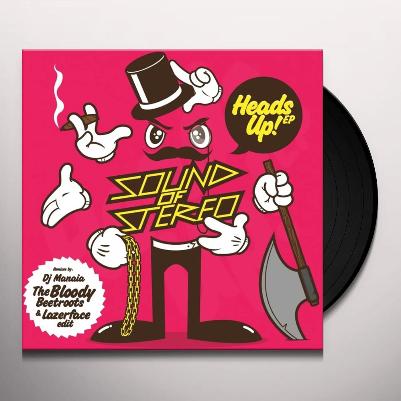 Sound Of Stereo HEADS UP ! Vinyl Record