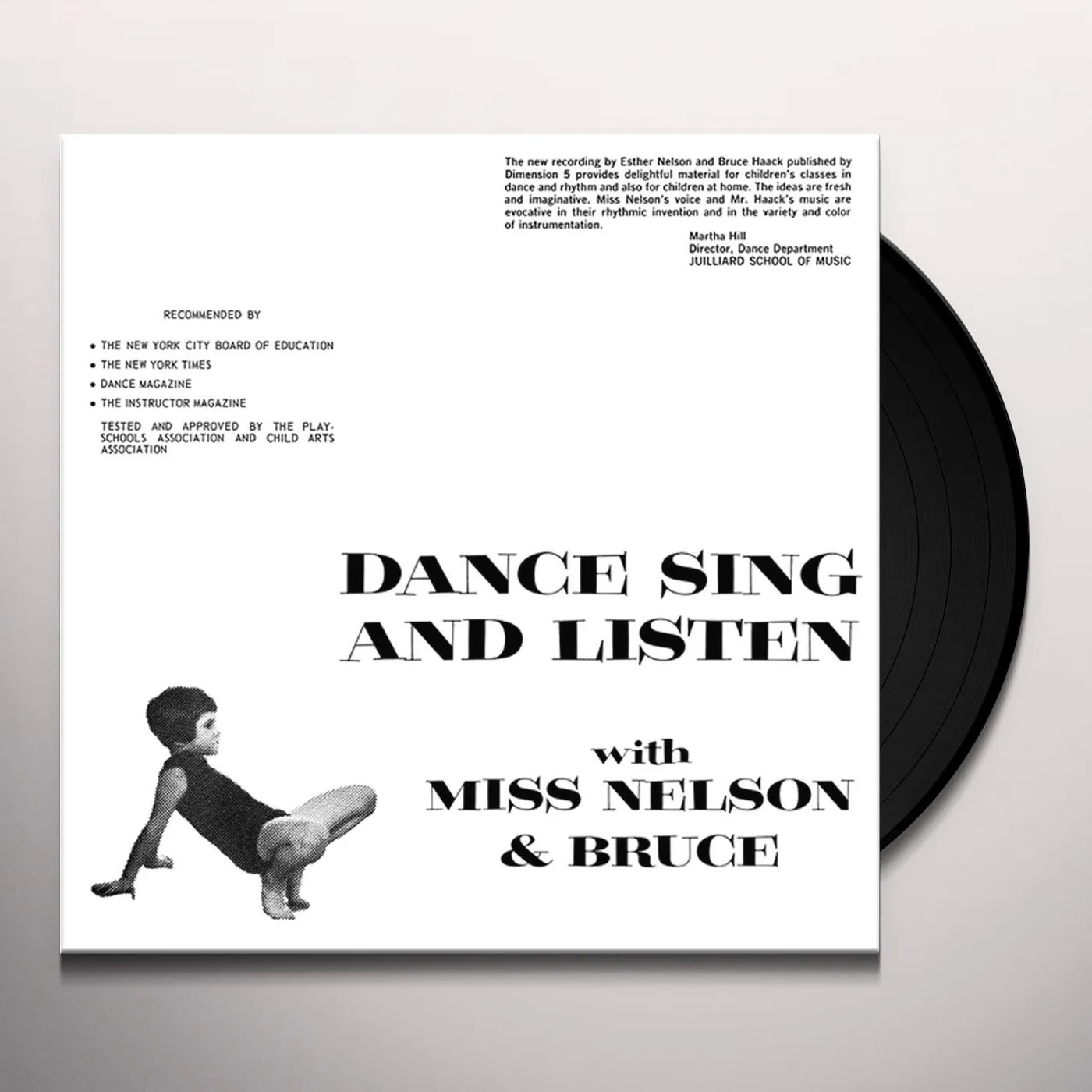 Miss Nelson & Bruce Haack Dance Sing And Listen Vinyl Record