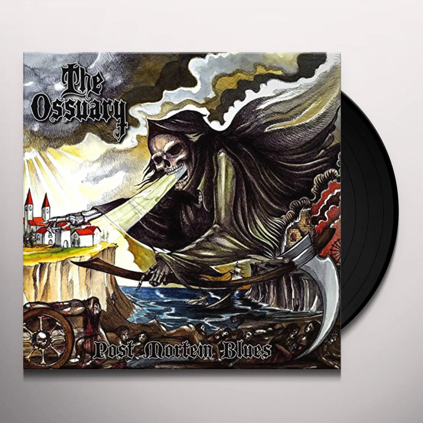 Ossuary POST MORTEM BLUES Vinyl Record