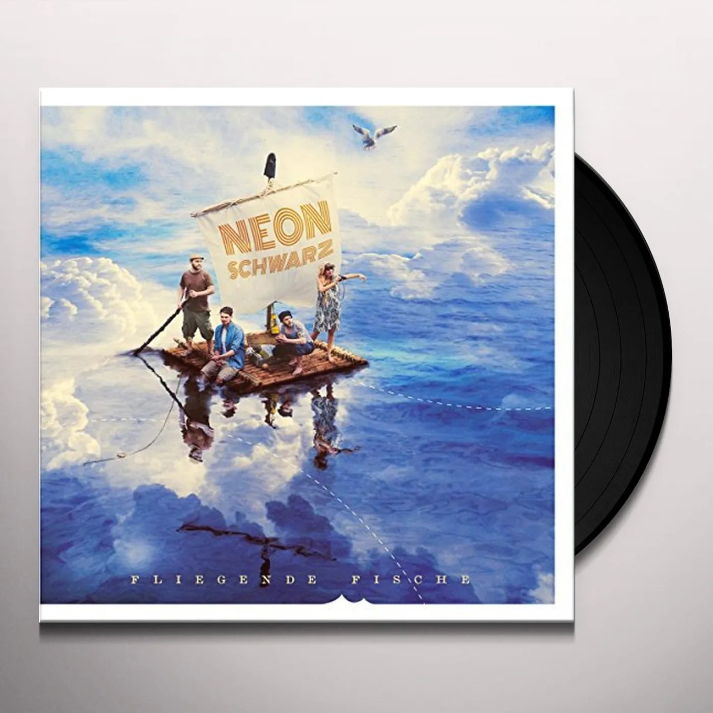Neonschwarz Fliegende Fische Vinyl Record