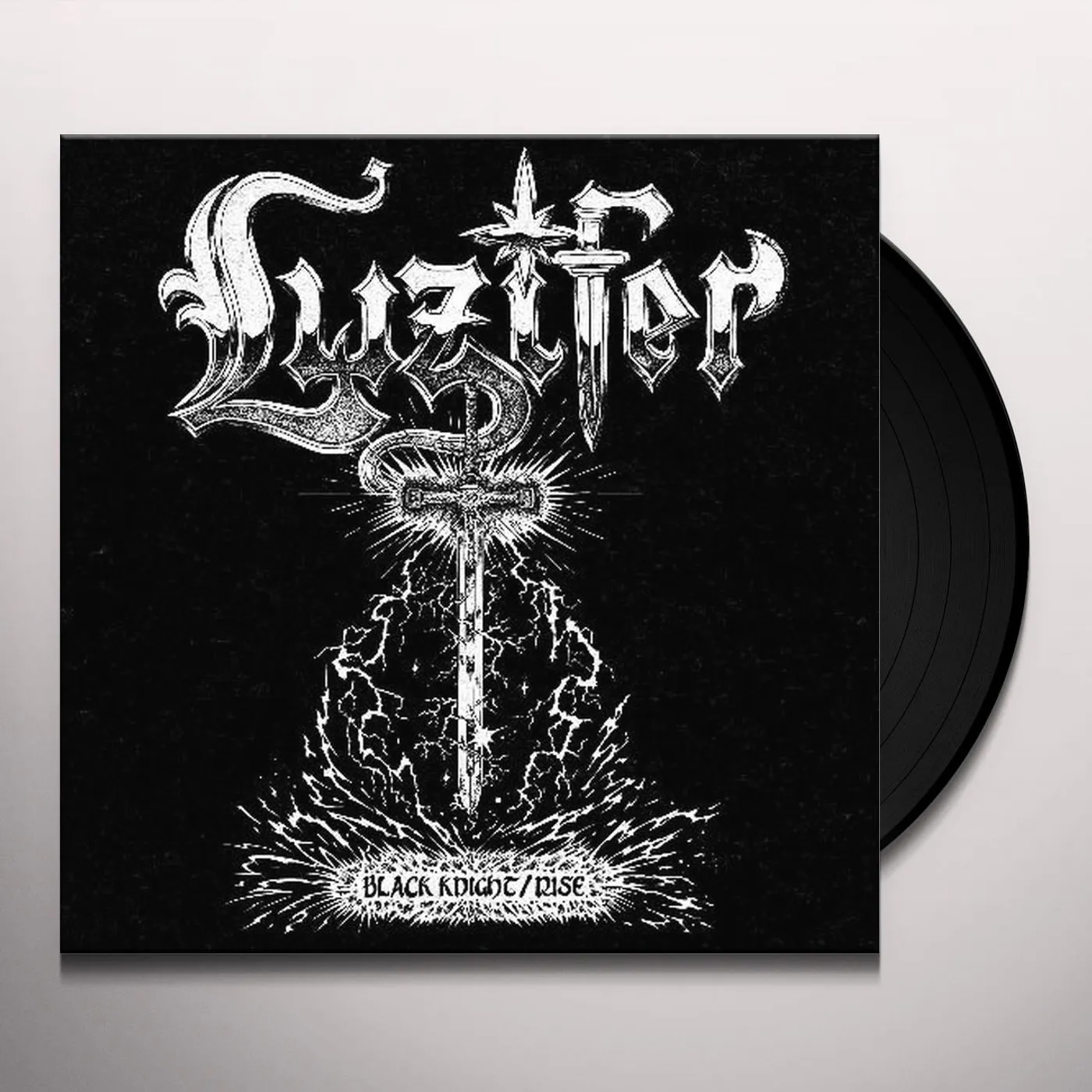 Luzifer BLACK KNIGHT / RISE Vinyl Record