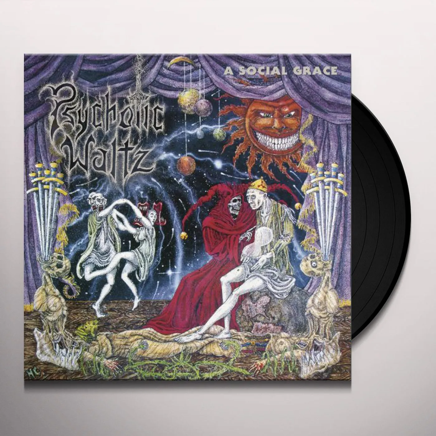 Psychotic Waltz SOCIAL GRACE (CLEAR VINYL) Vinyl Record