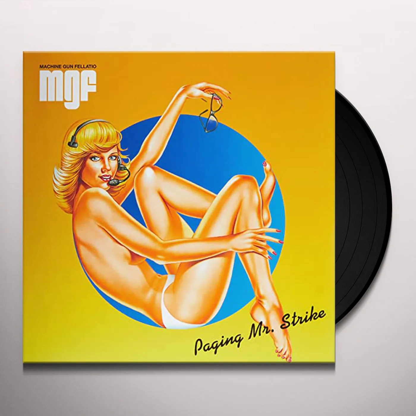 Machine Gun Fellatio PAGING MR STRIKE (SYEOR) Vinyl Record
