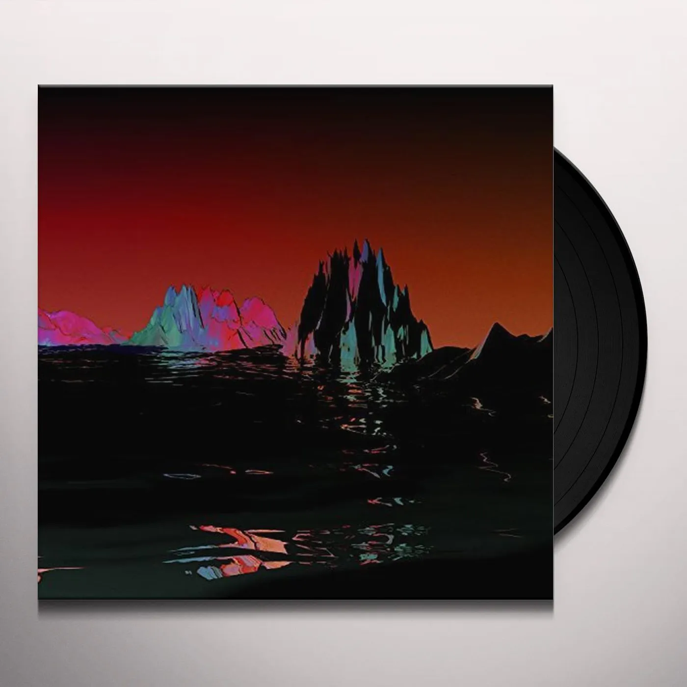 Space Dimension Controller Orange Melamine Vinyl Record