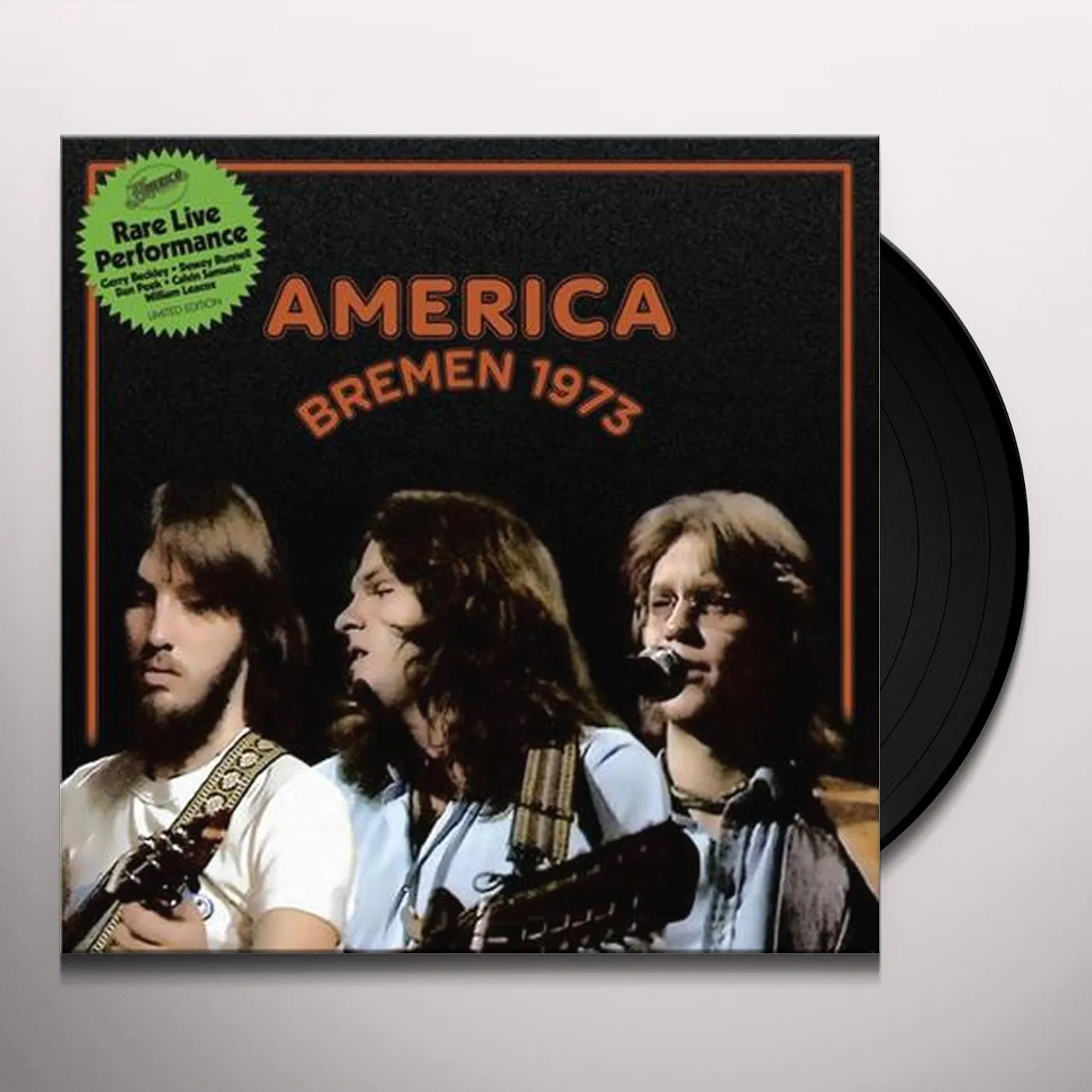 America LIVE IN BREMEN 1973 Vinyl Record