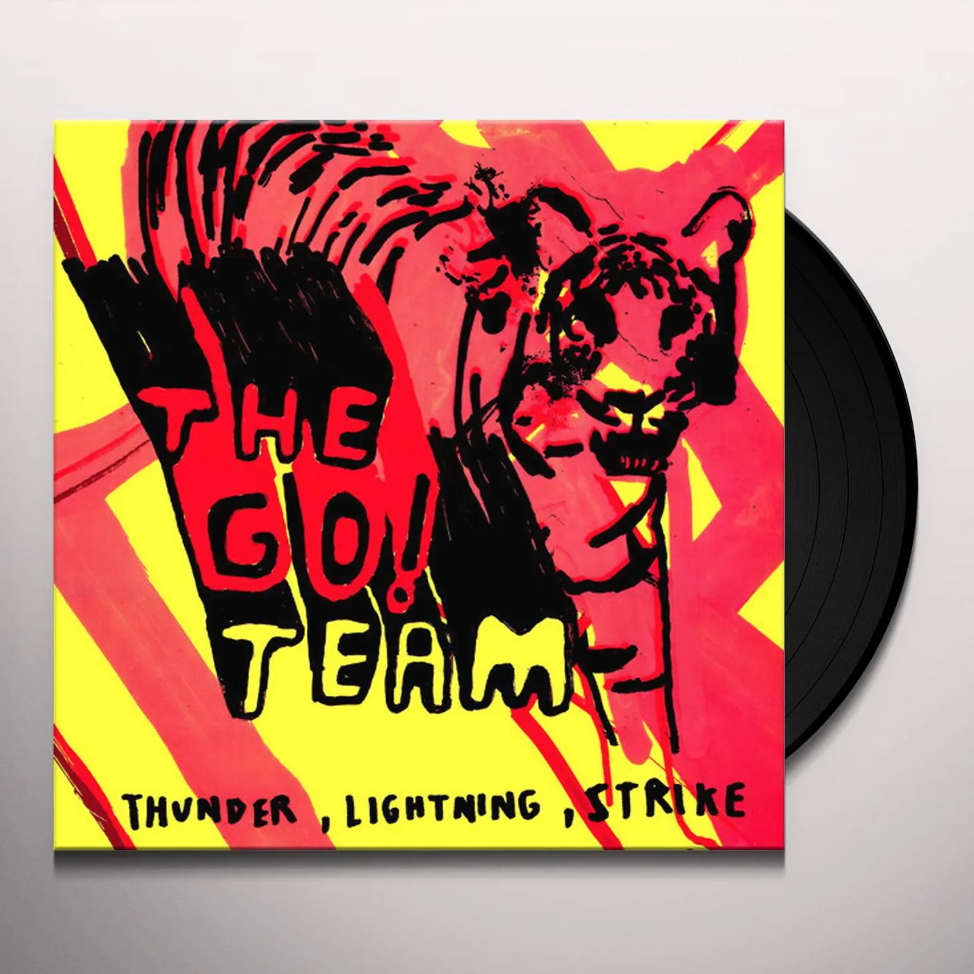 Go Team Go THUNDER LIGHTNING STRIKE Vinyl Record