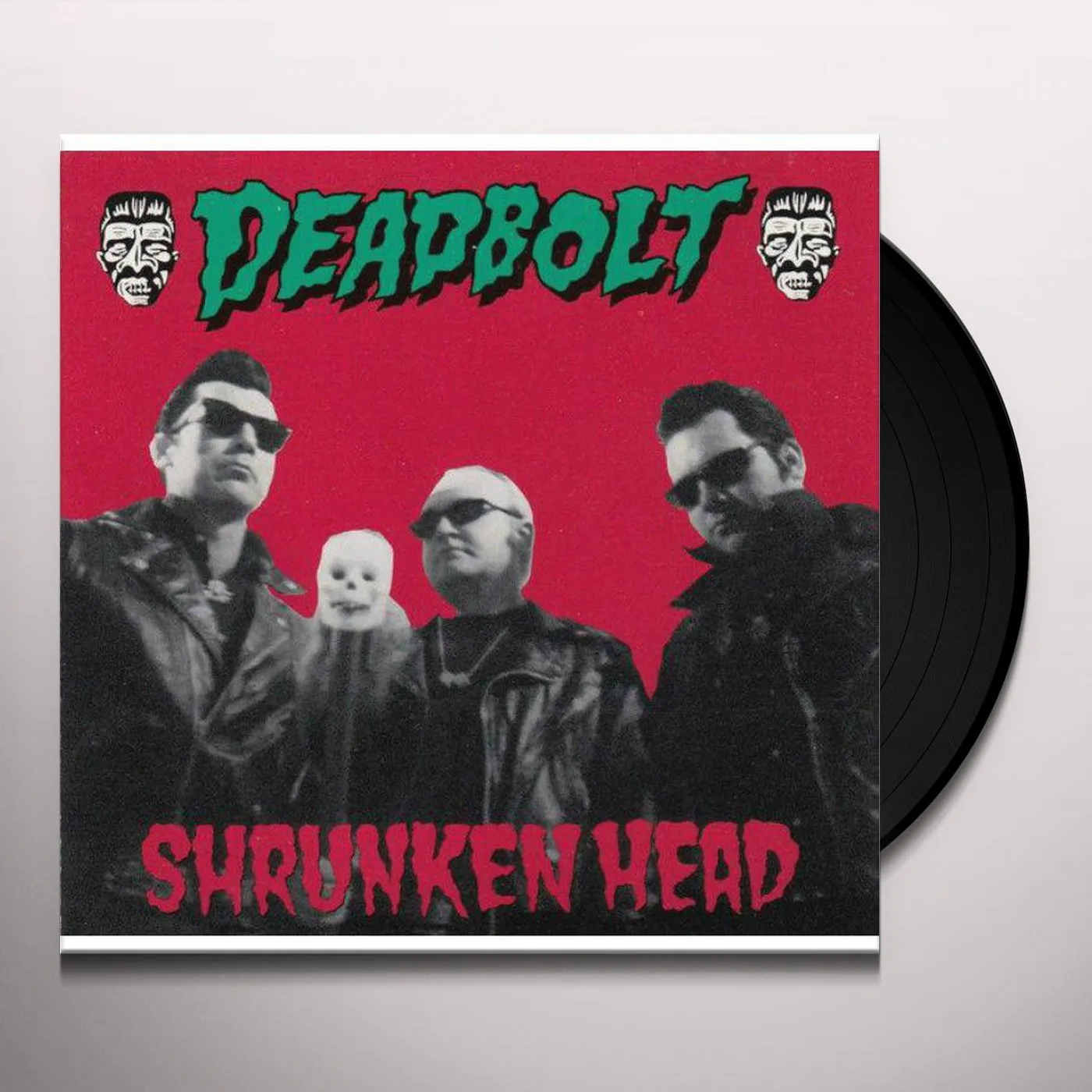 Deadbolt Shrunken Head Vinyl Record