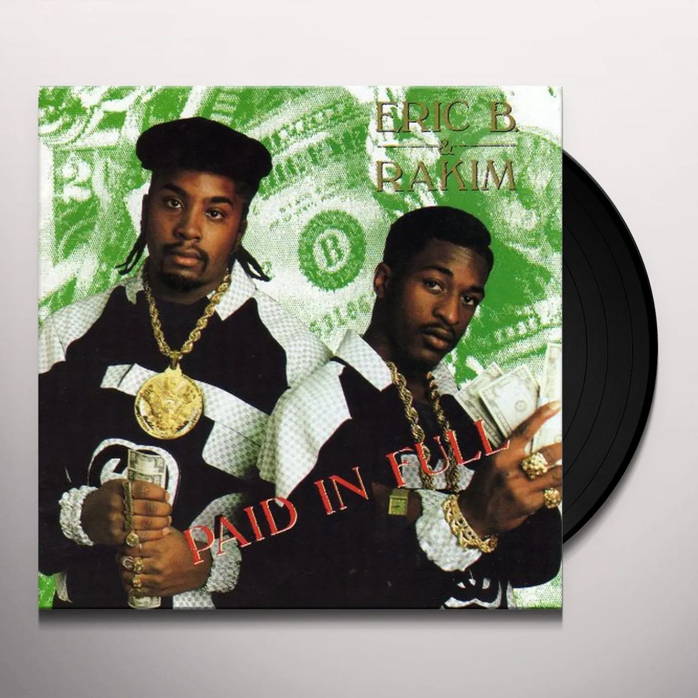 Eric B. & Rakim PAID IN FULL Vinyl Record - UK Release