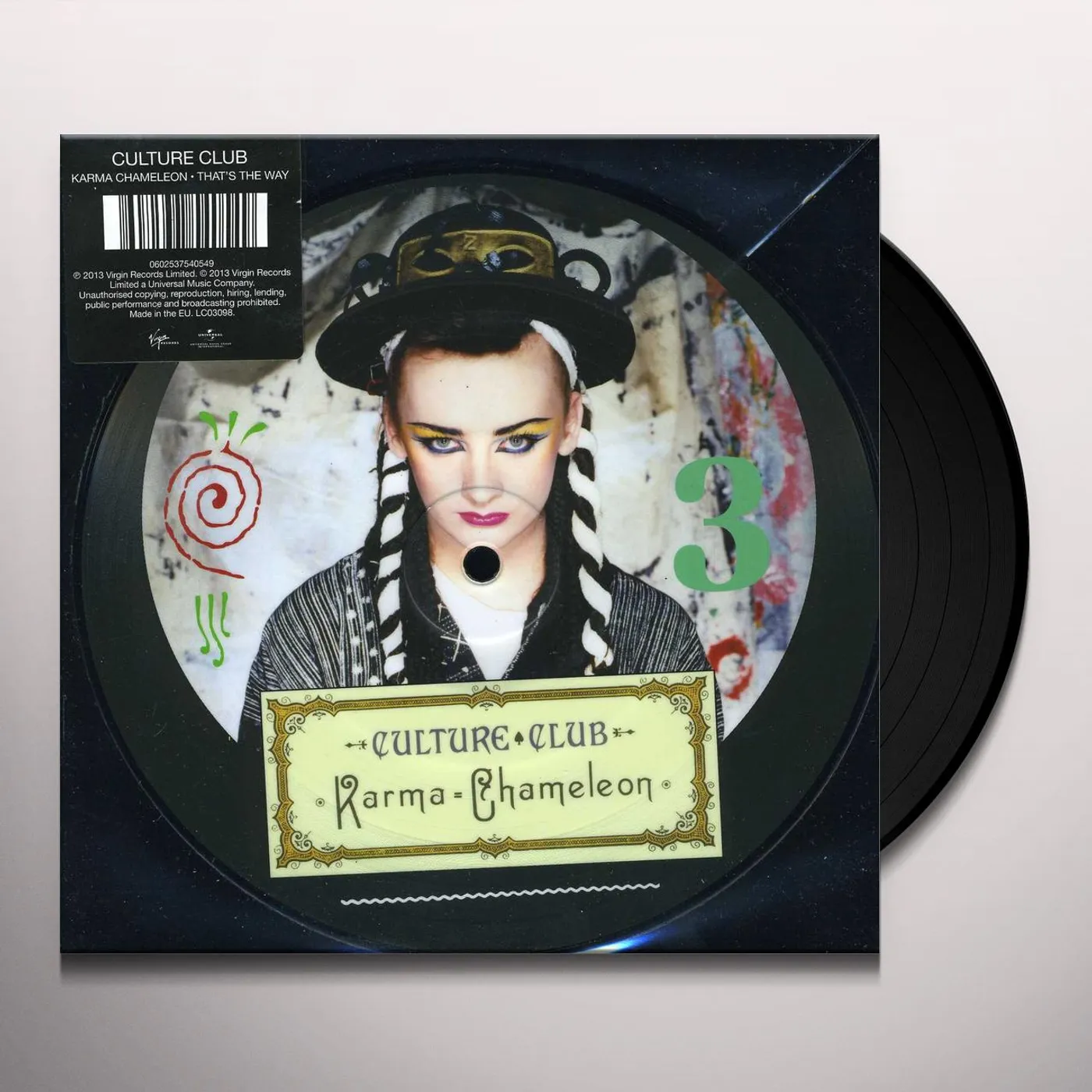 Culture Club Karma Chameleon Vinyl Record