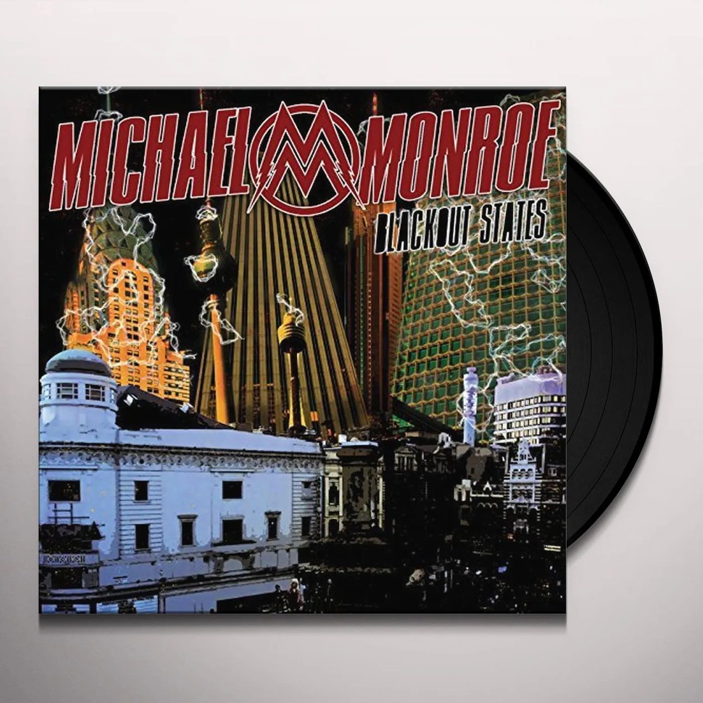 Michael Monroe BLACKOUT STATES Vinyl Record - UK Release