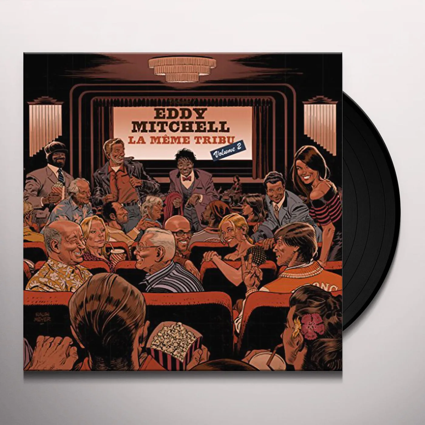 Eddy Mitchell LA MEME TRIBU VOL 2 Vinyl Record