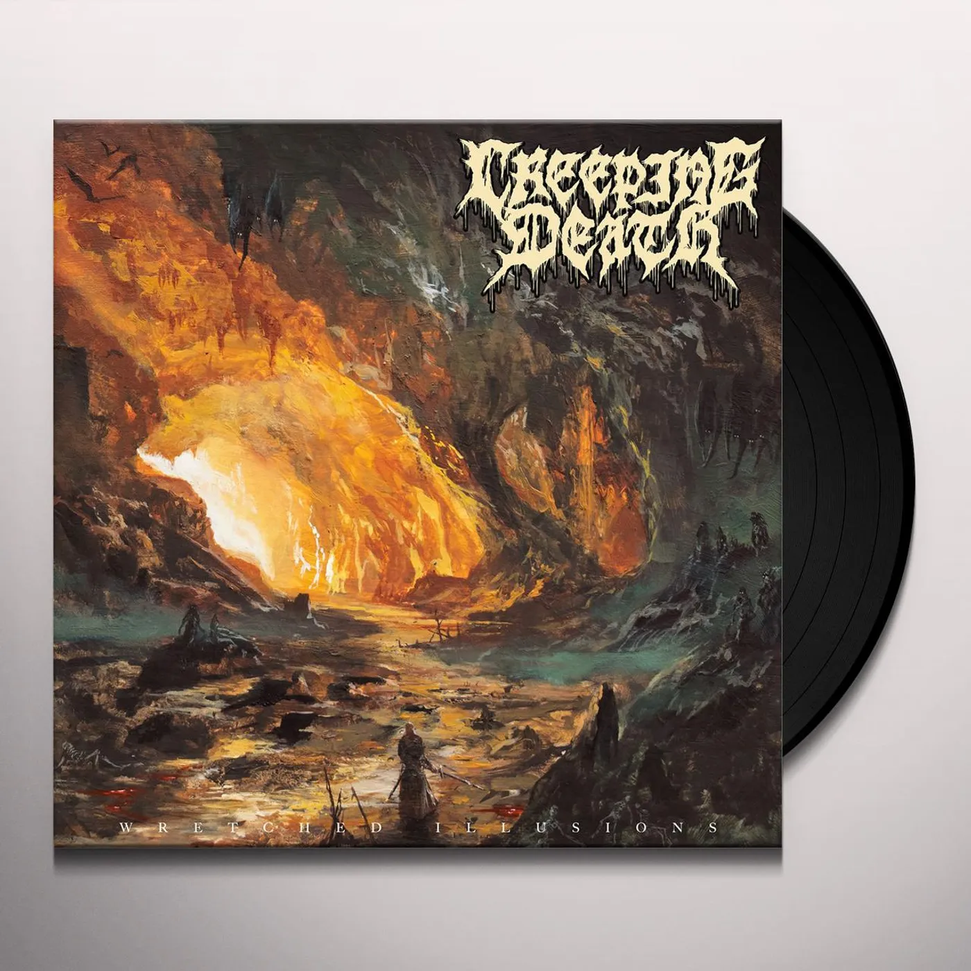 Creeping Death Wretched Illusions Vinyl Record