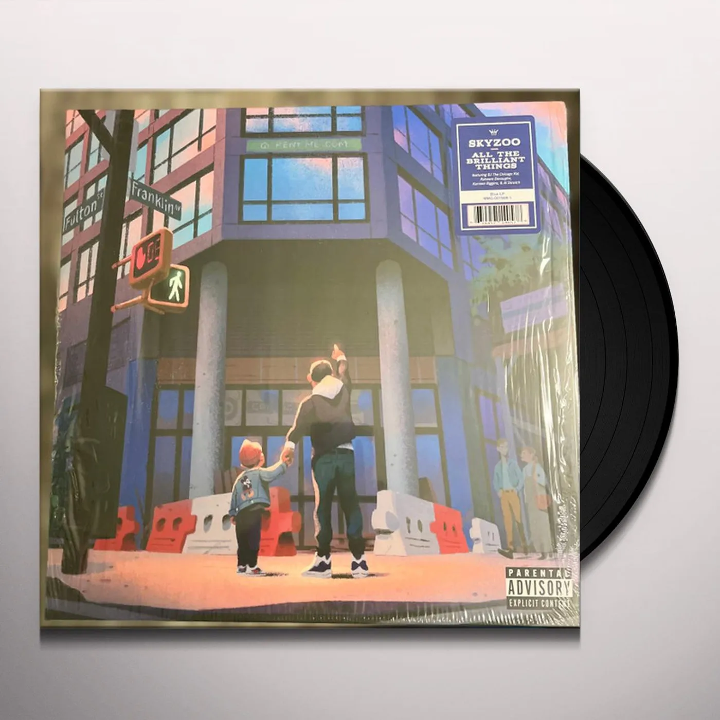 Skyzoo ALL THE BRILLIANT THINGS (BLUE VINYL) Vinyl Record