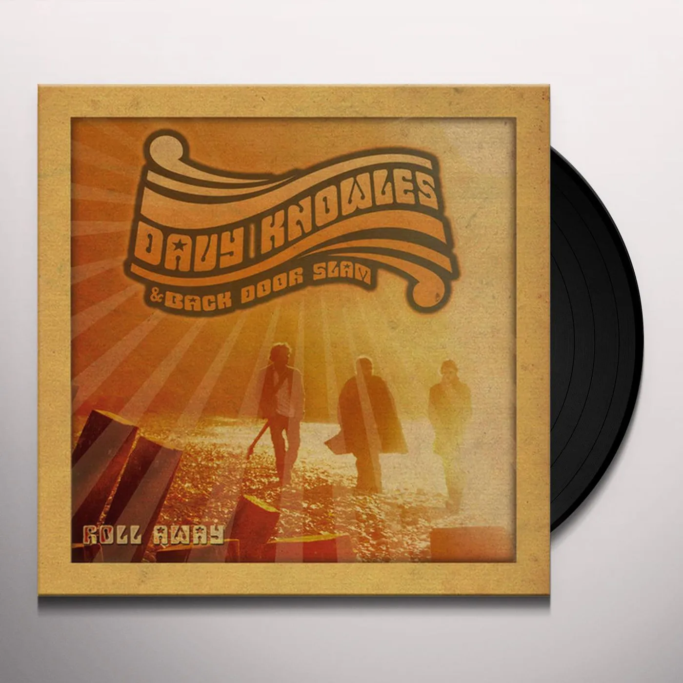 Davy Knowles & Back Door Slam ROLL AWAY Vinyl Record - Black Vinyl
