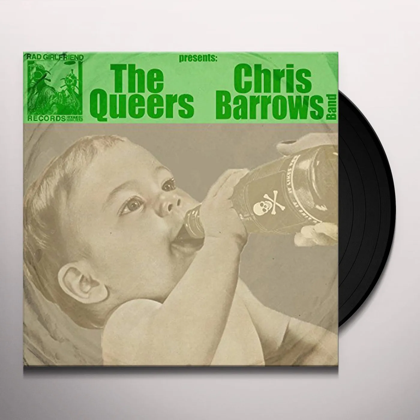 The Queers/Chris Barrows Vinyl Record
