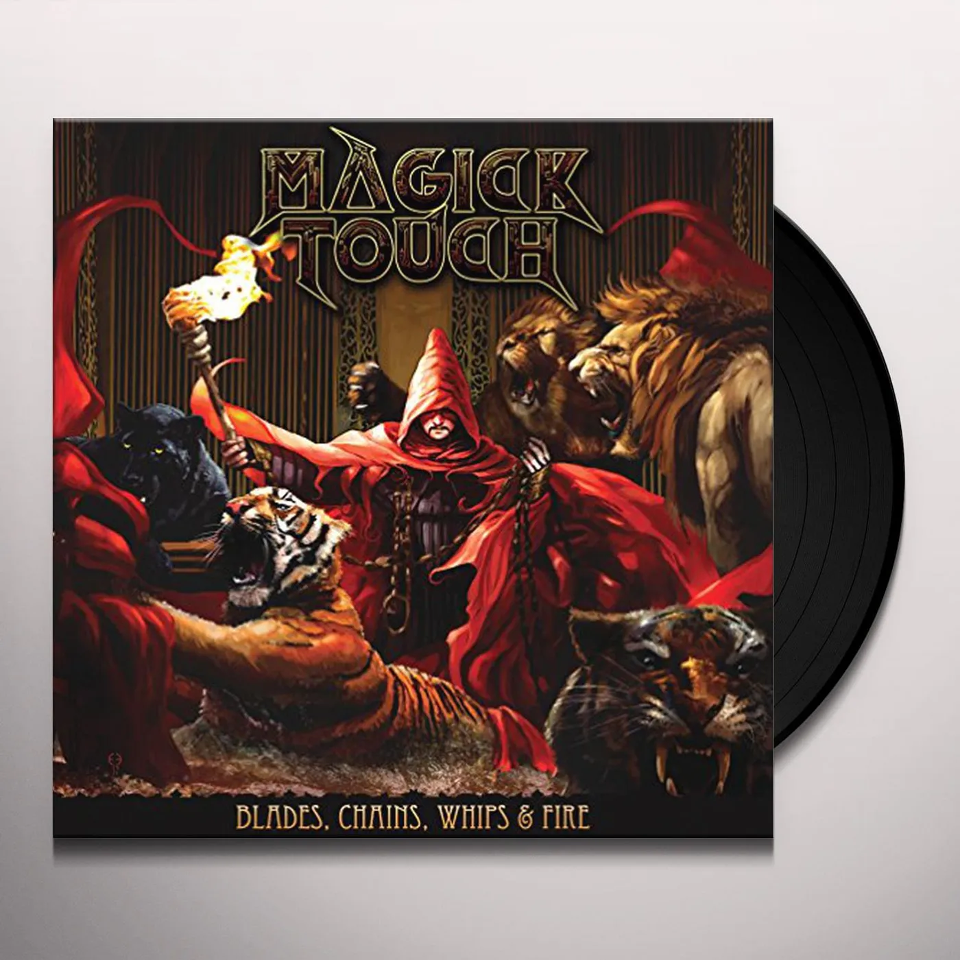Magick Touch BLADES & CHAINS & WHIPS & FIRE Vinyl Record