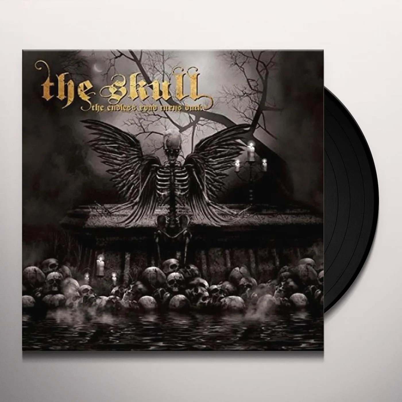 The Skull ENDLESS ROAD TURNS DARK Vinyl Record