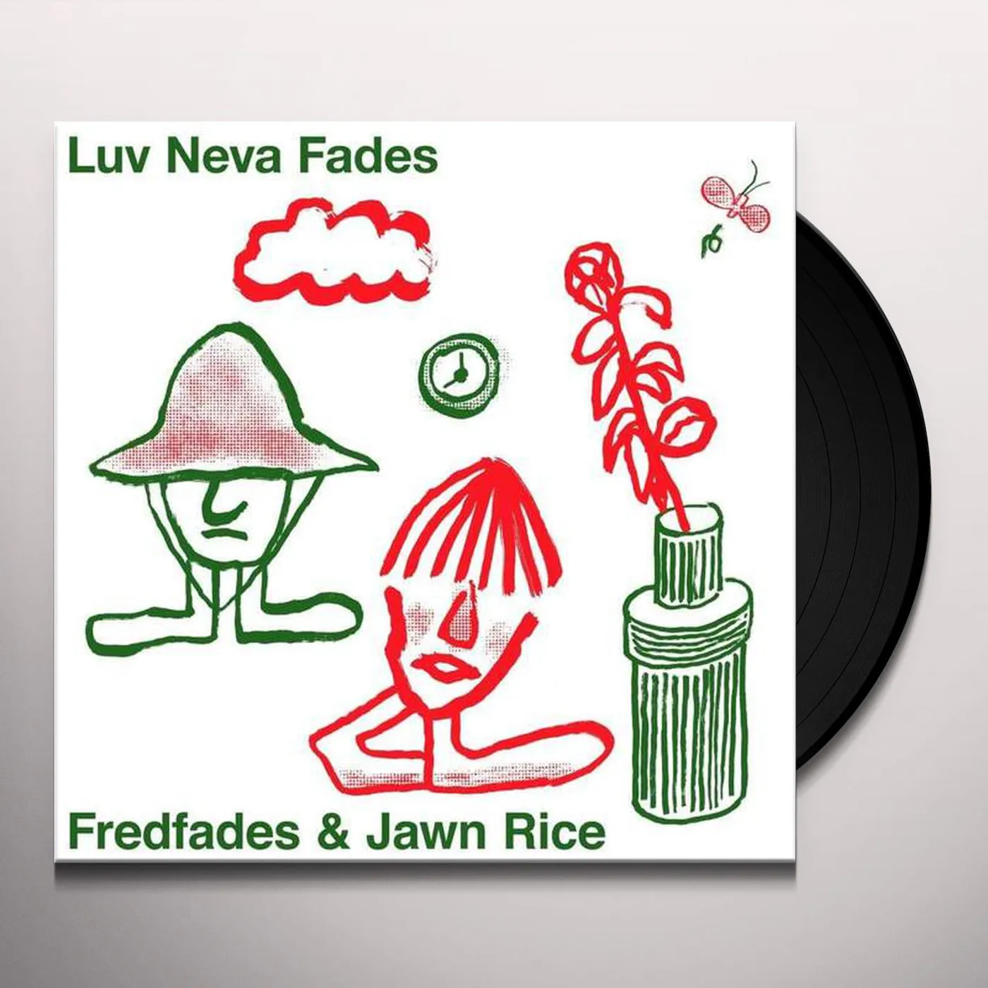 Fredfades & Jawn Rice LUV NEVA FADES Vinyl Record