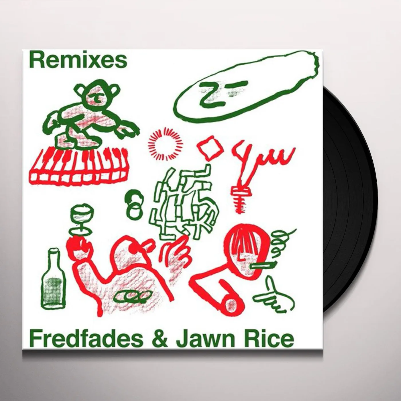 Fredfades / Jawn Rice REMIXES EP Vinyl Record