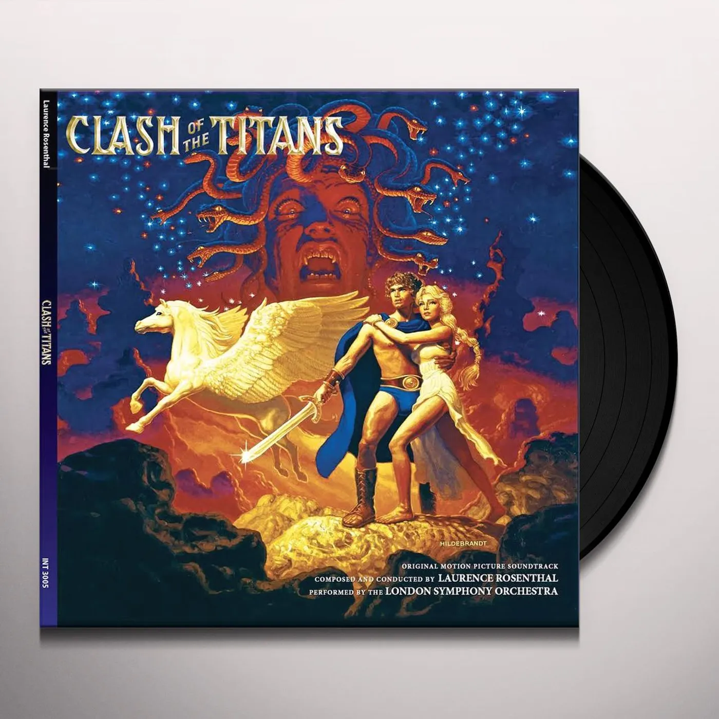 Laurence Rosenthal CLASH OF THE TITANS / O.S.T. Vinyl Record