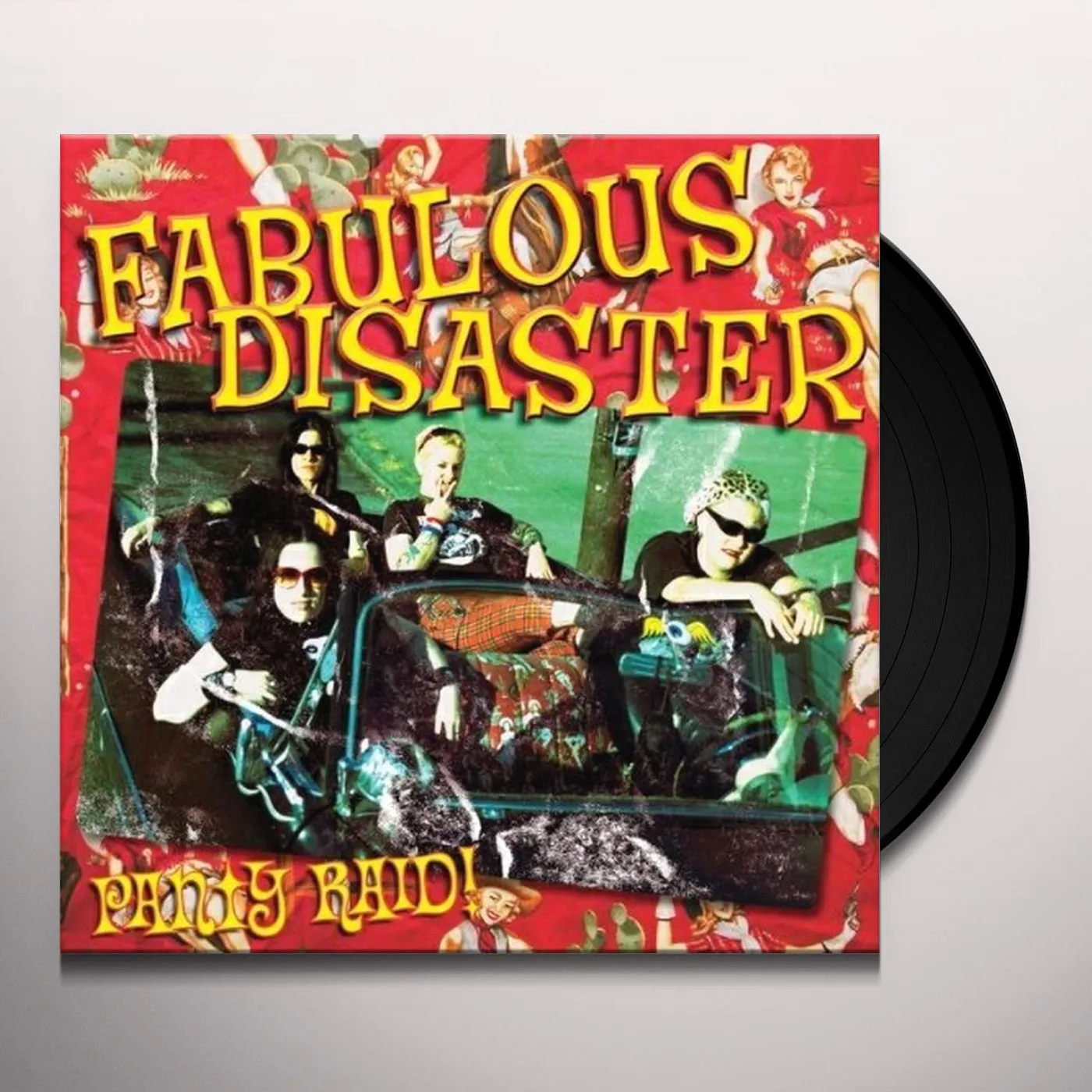 Fabulous Disaster PANTY RAID Vinyl Record