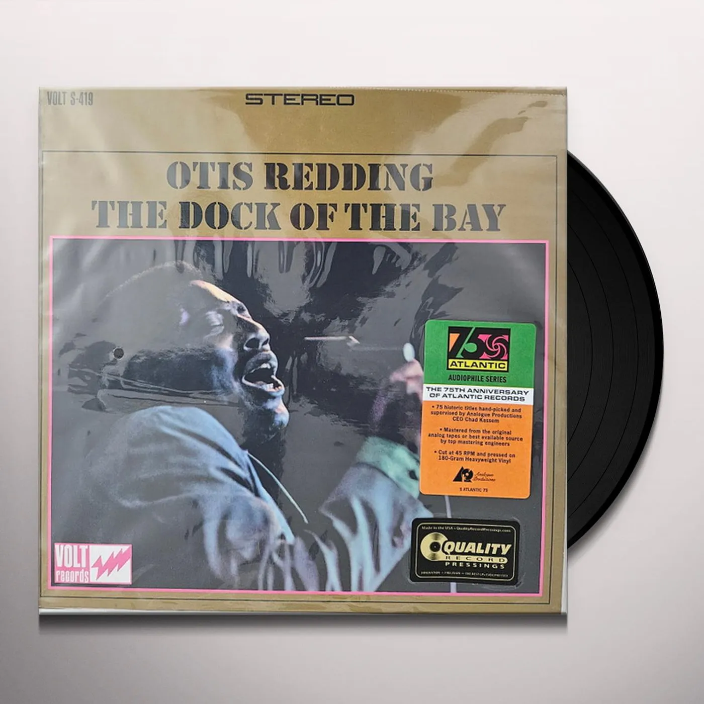 Otis Redding DOCK OF THE BAY Vinyl Record