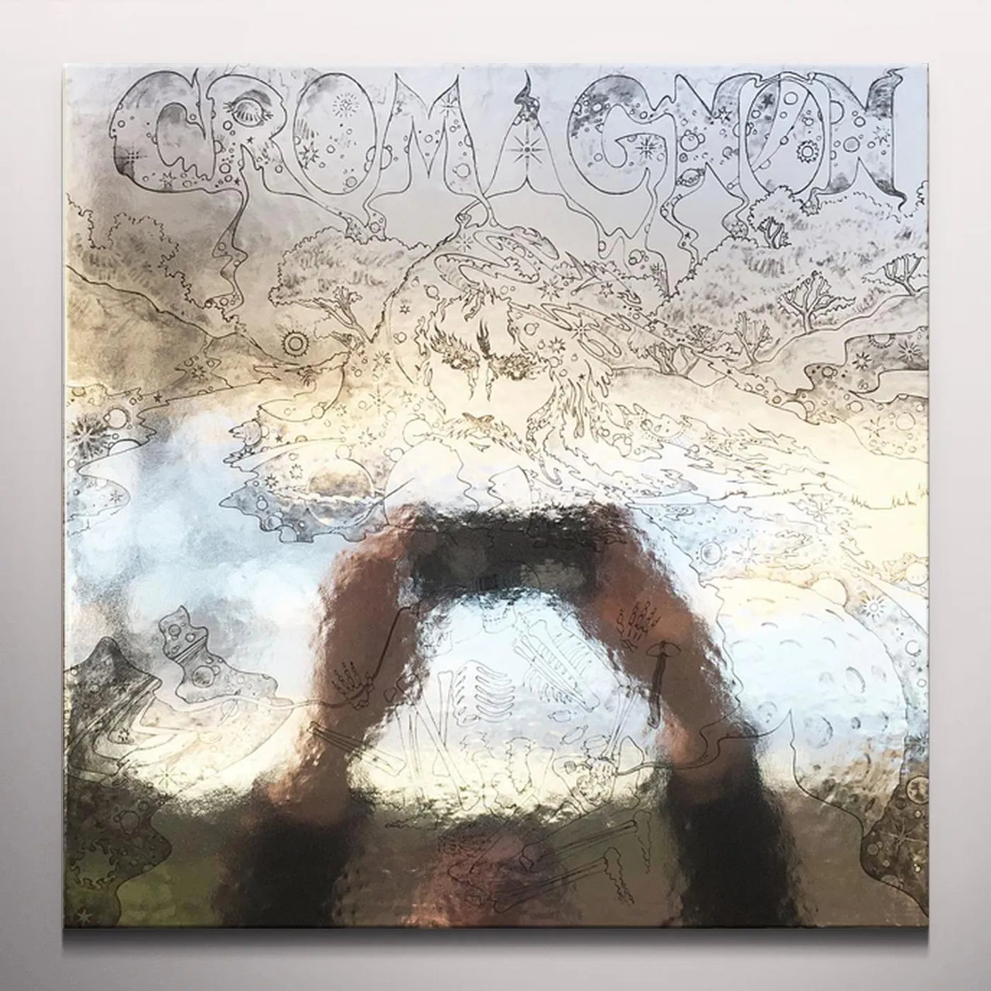 Cromagnon ORGASM (SILVER AND BLACK VINYL) Vinyl Record