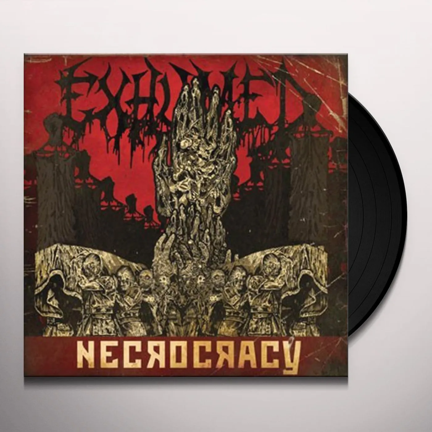 Exhumed Necrocracy Vinyl Record