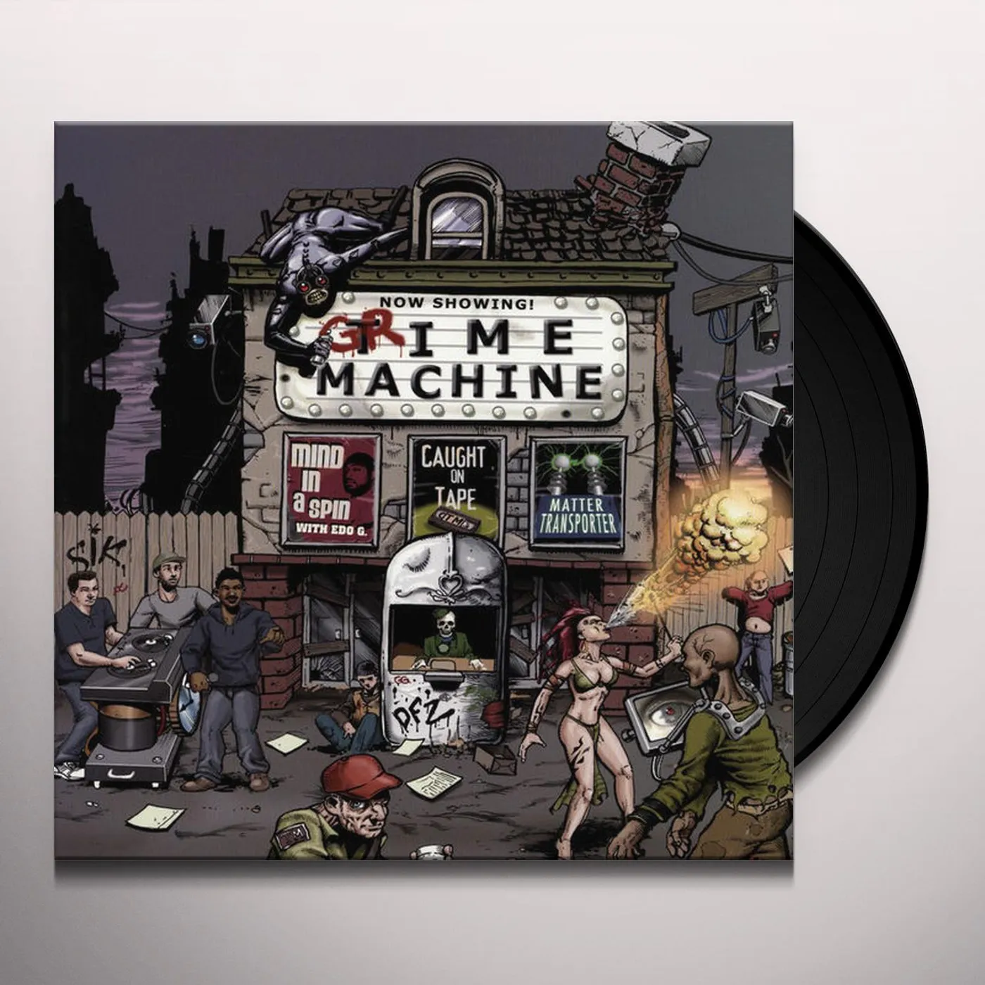 Time Machine GRIME MACHINE Vinyl Record