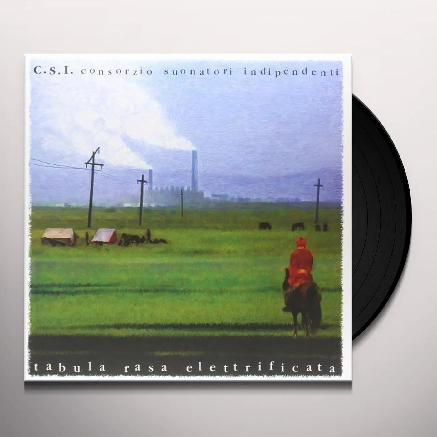 C.S.I. TABULA RASA ELETTRIFICATA Vinyl Record - Italy Release