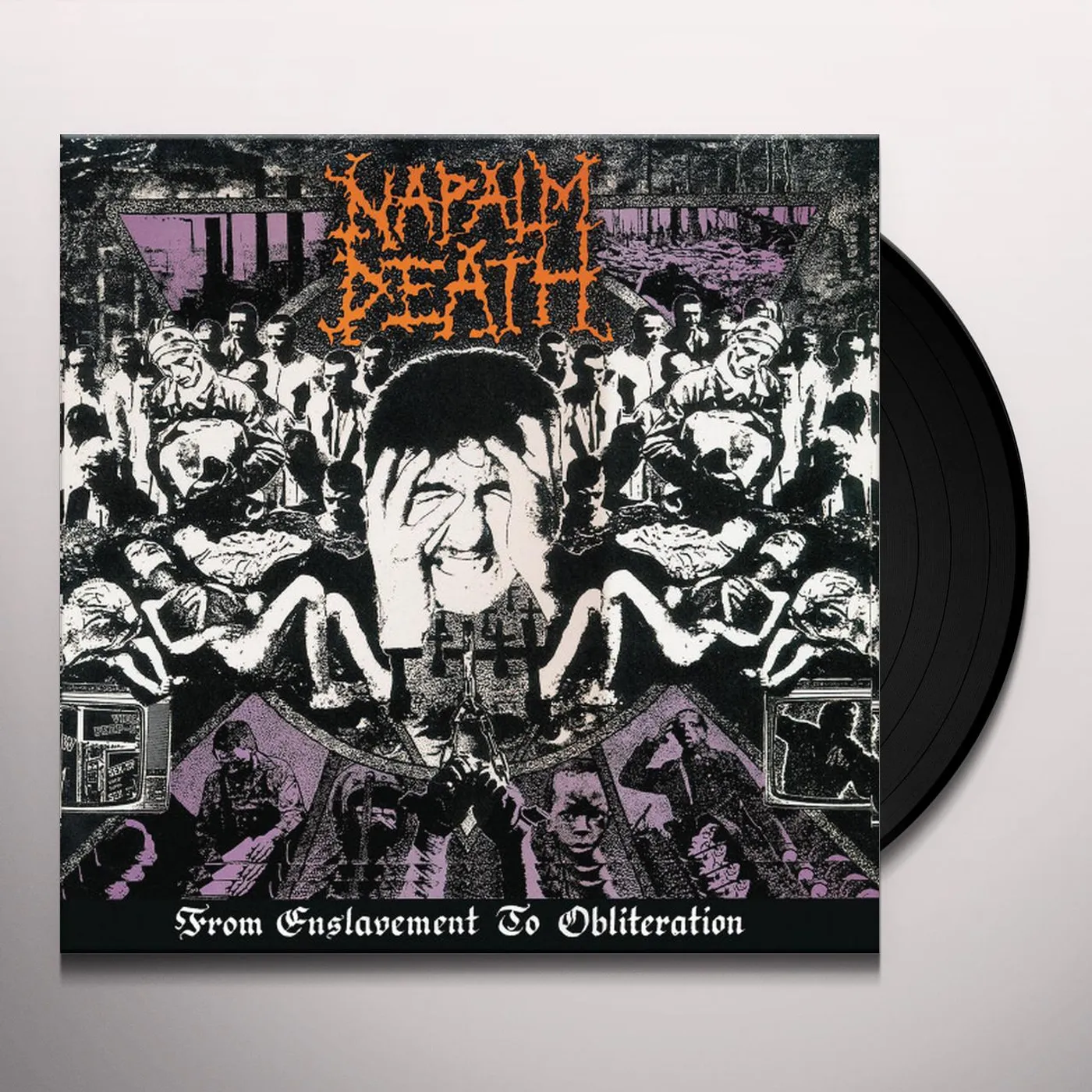 Napalm Death From Enslavement To Obliteration Vinyl Record