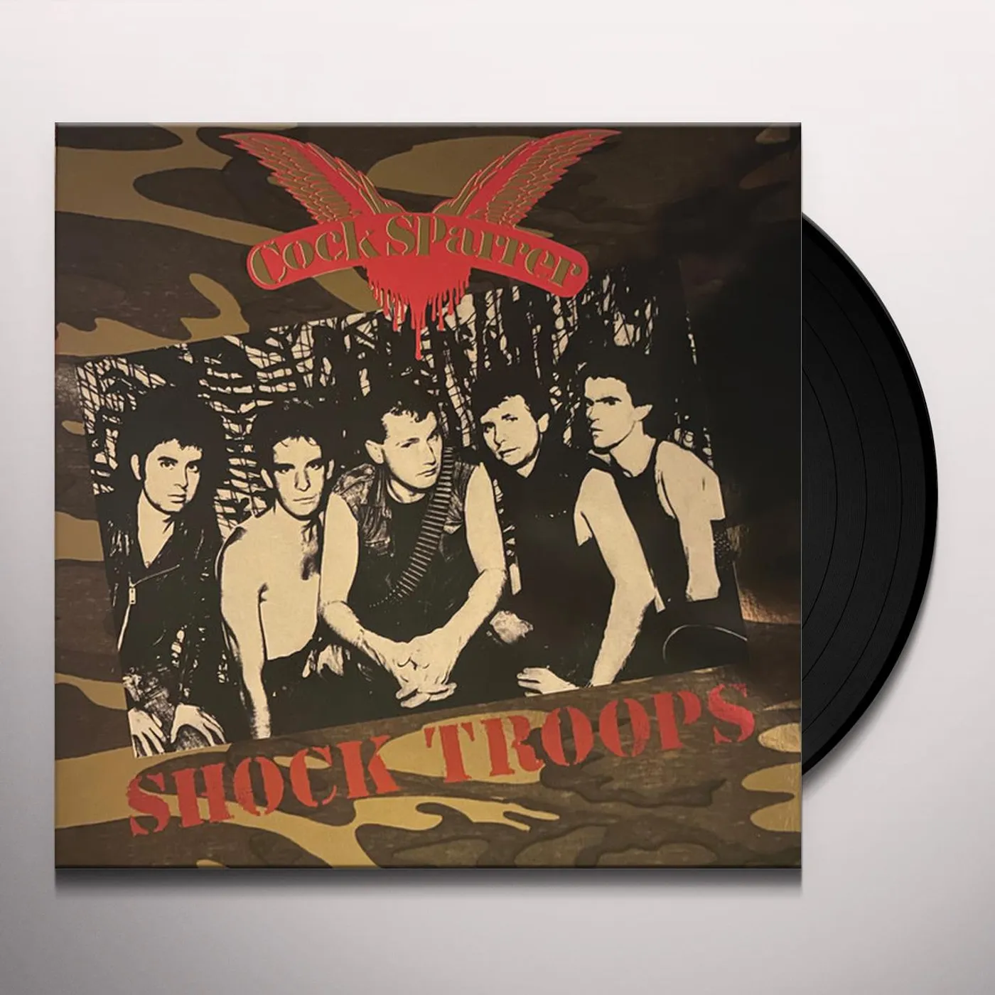 Cock Sparrer Shock Troops Vinyl Record