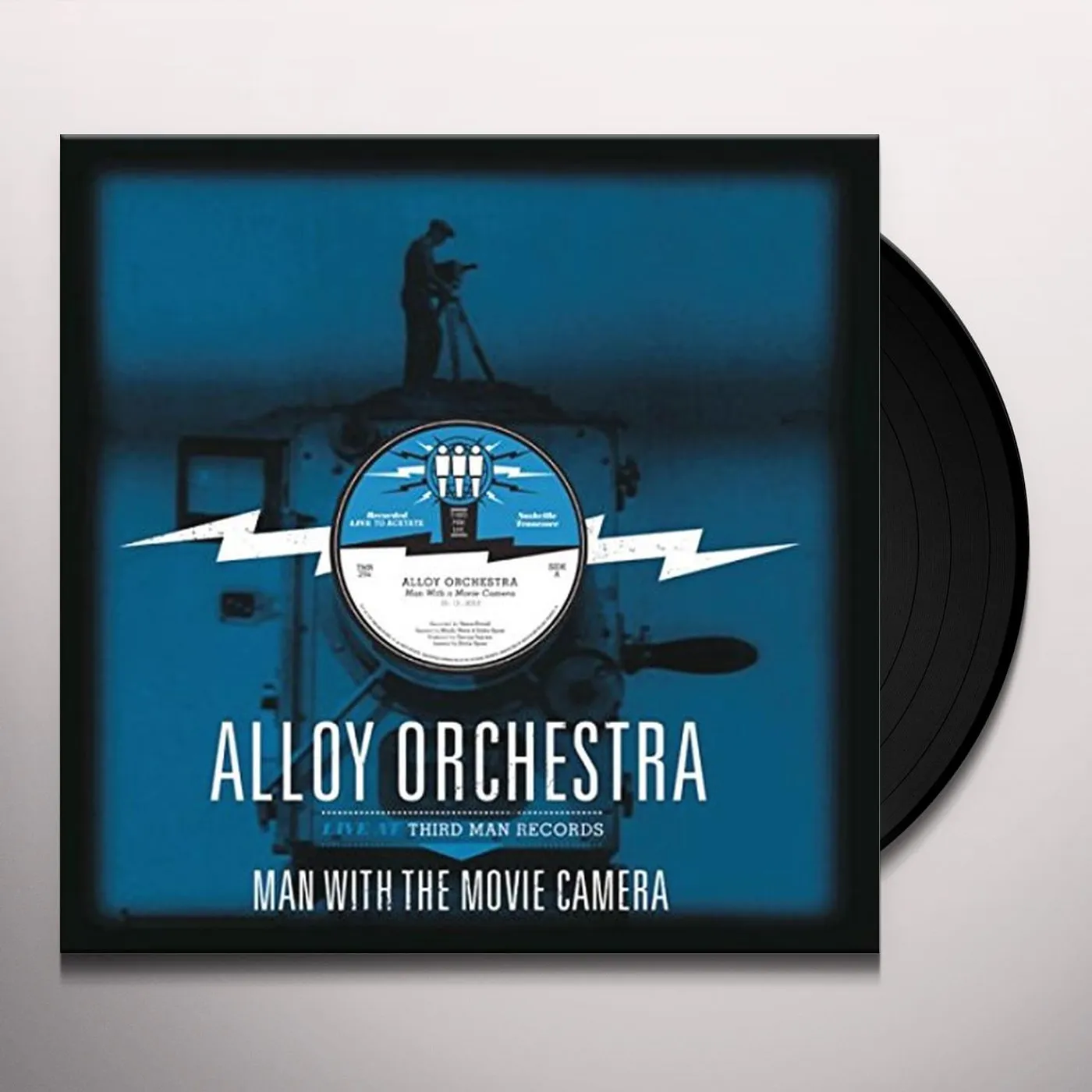 Alloy Orchestra MAN WITH THE MOVIE CAMERA: LIVE AT THIRD MAN Vinyl Record