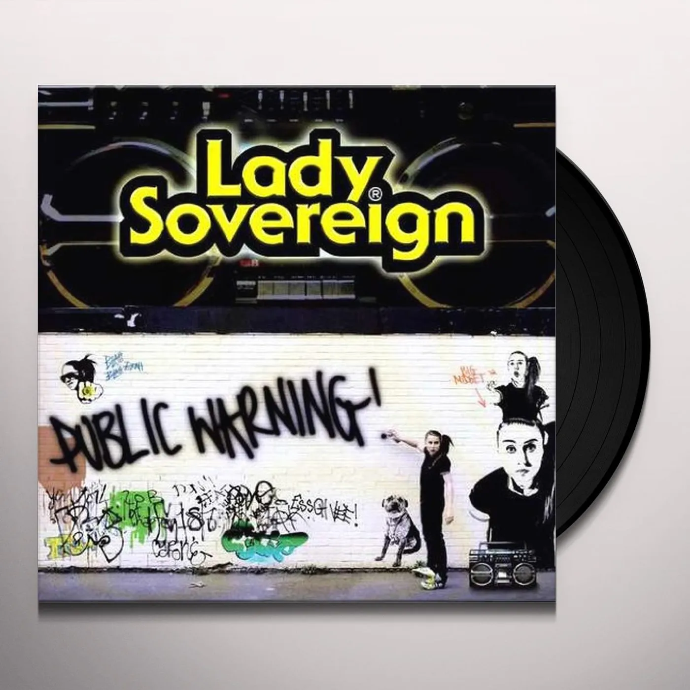 Lady Sovereign Public Warning Vinyl Record