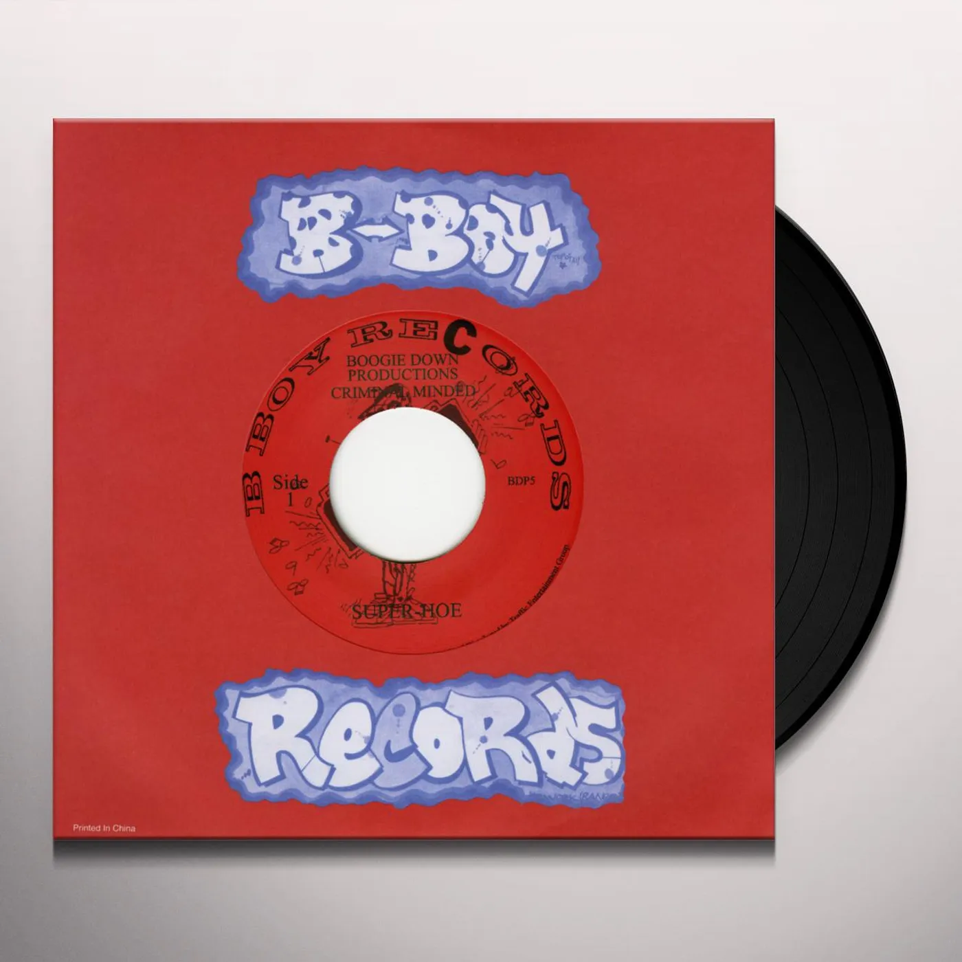 Boogie Down Productions Super Hoe / Criminal Minded Vinyl Record