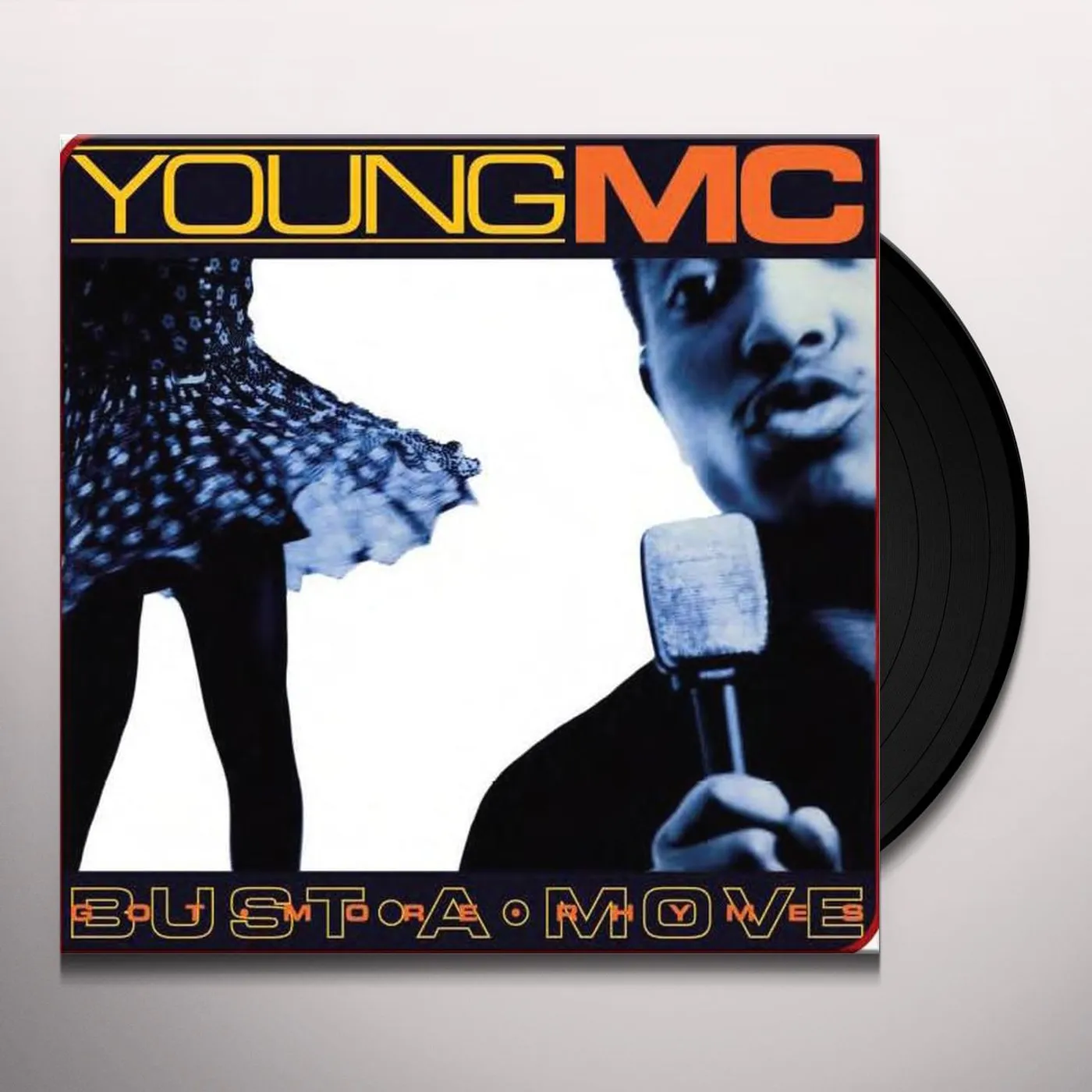 Young MC Bust A Move / Got More Rhymes Vinyl Record