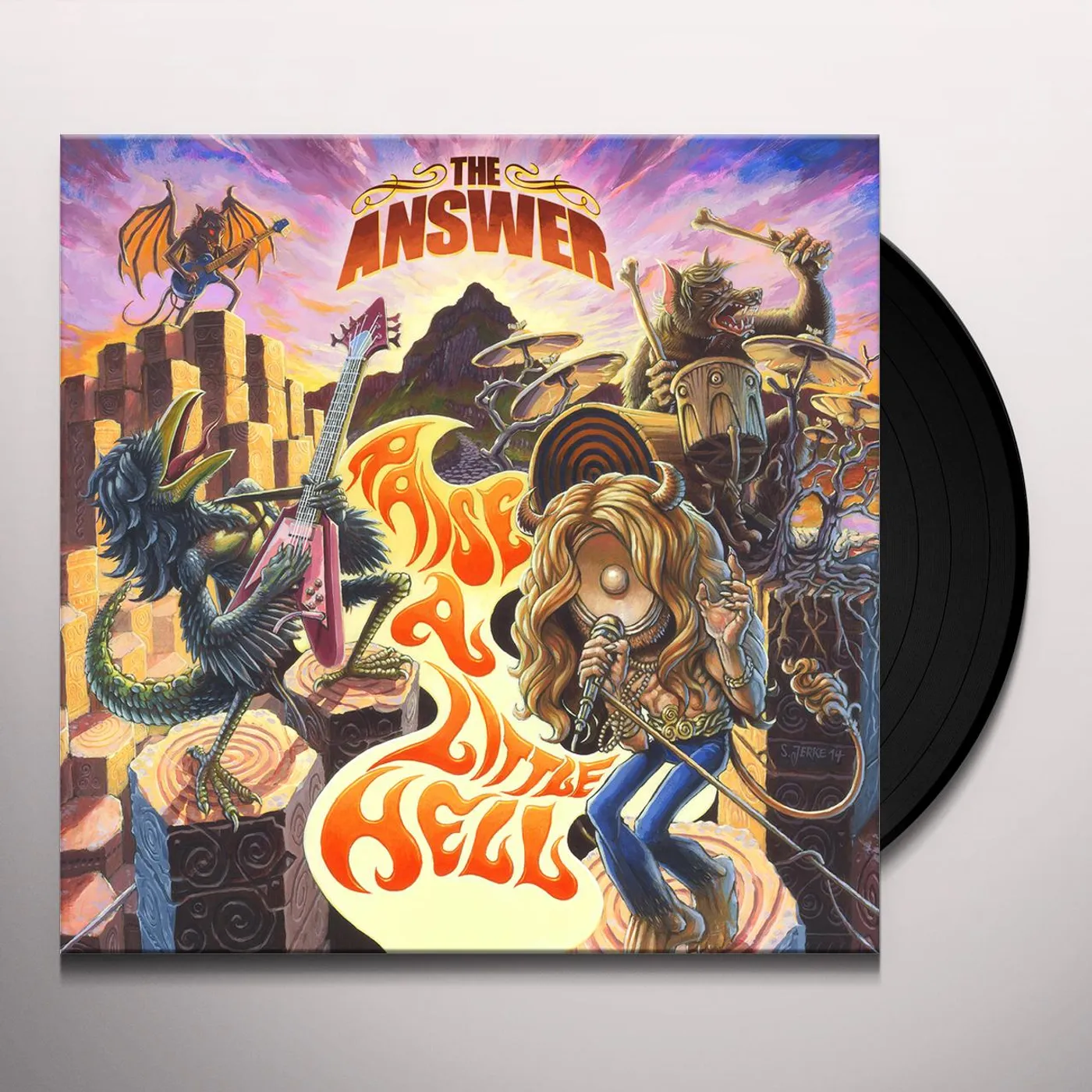 Answer Raise A Little Hell Vinyl Record