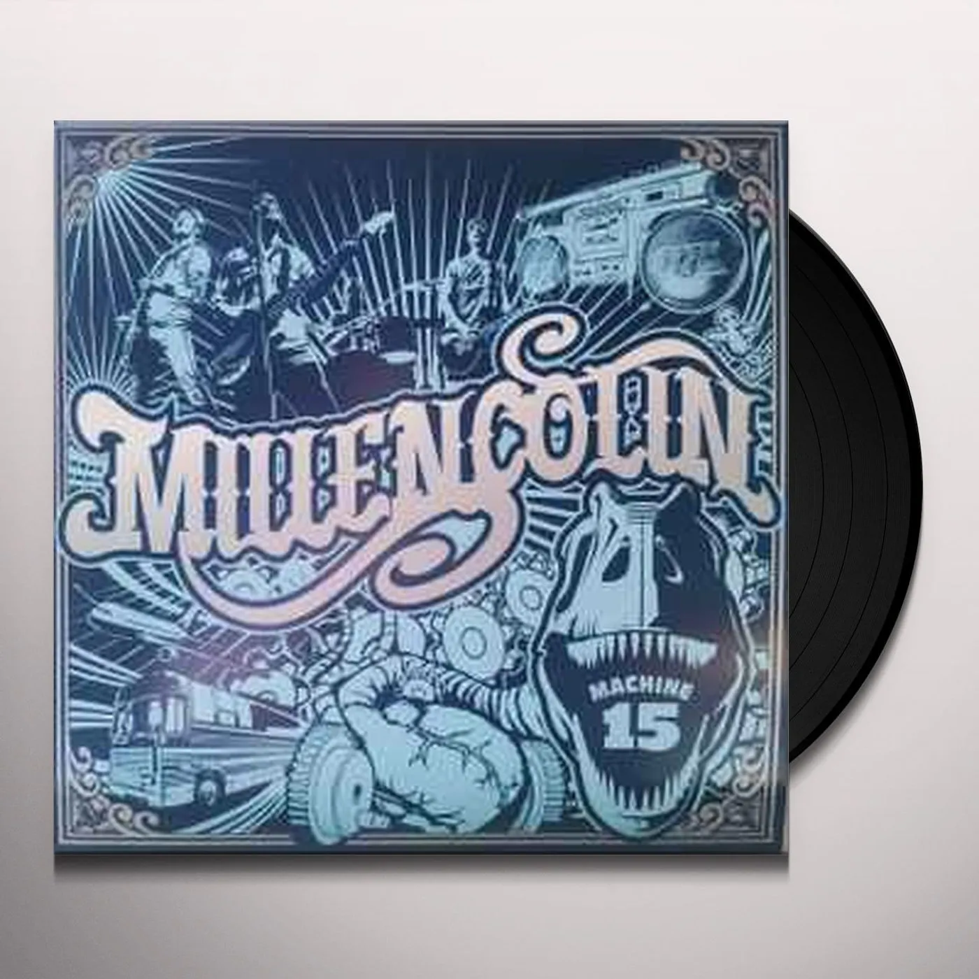 Millencolin MACHINE 15 (DOLPHIN COLOURED VINYL) Vinyl Record