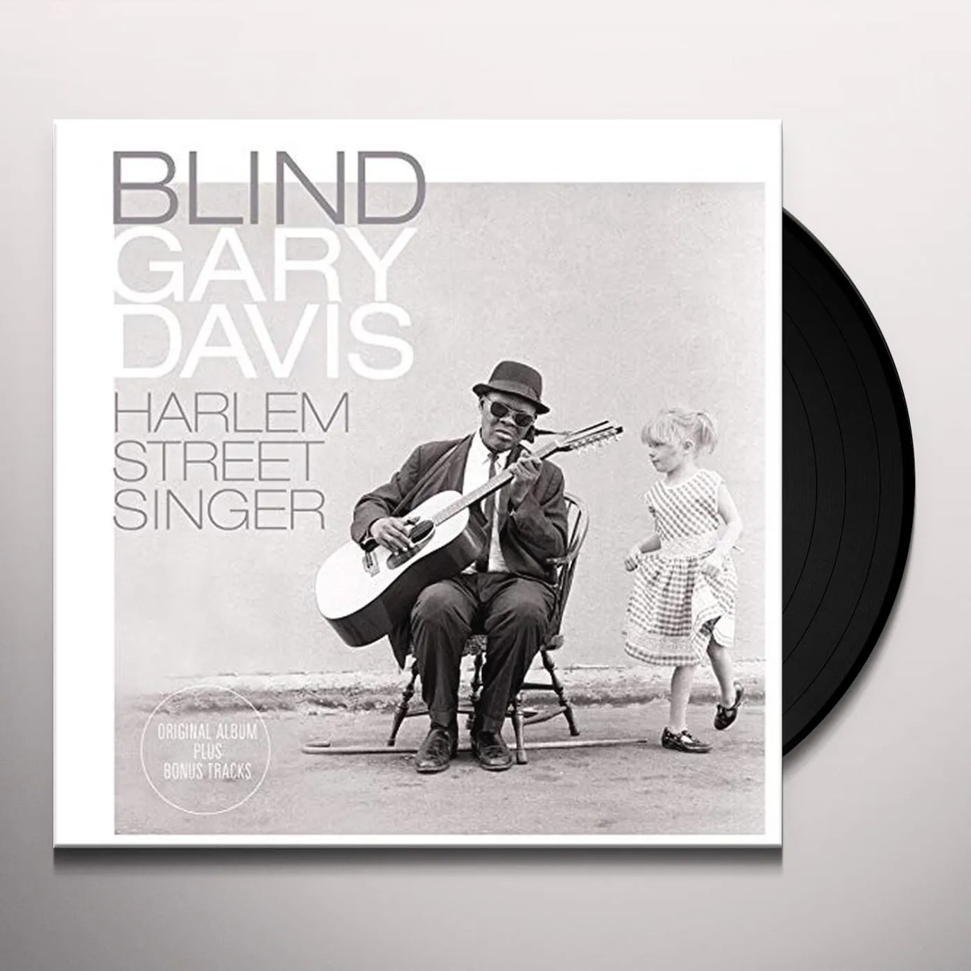 Blind Gary Davis Harlem Street Singer Vinyl Record