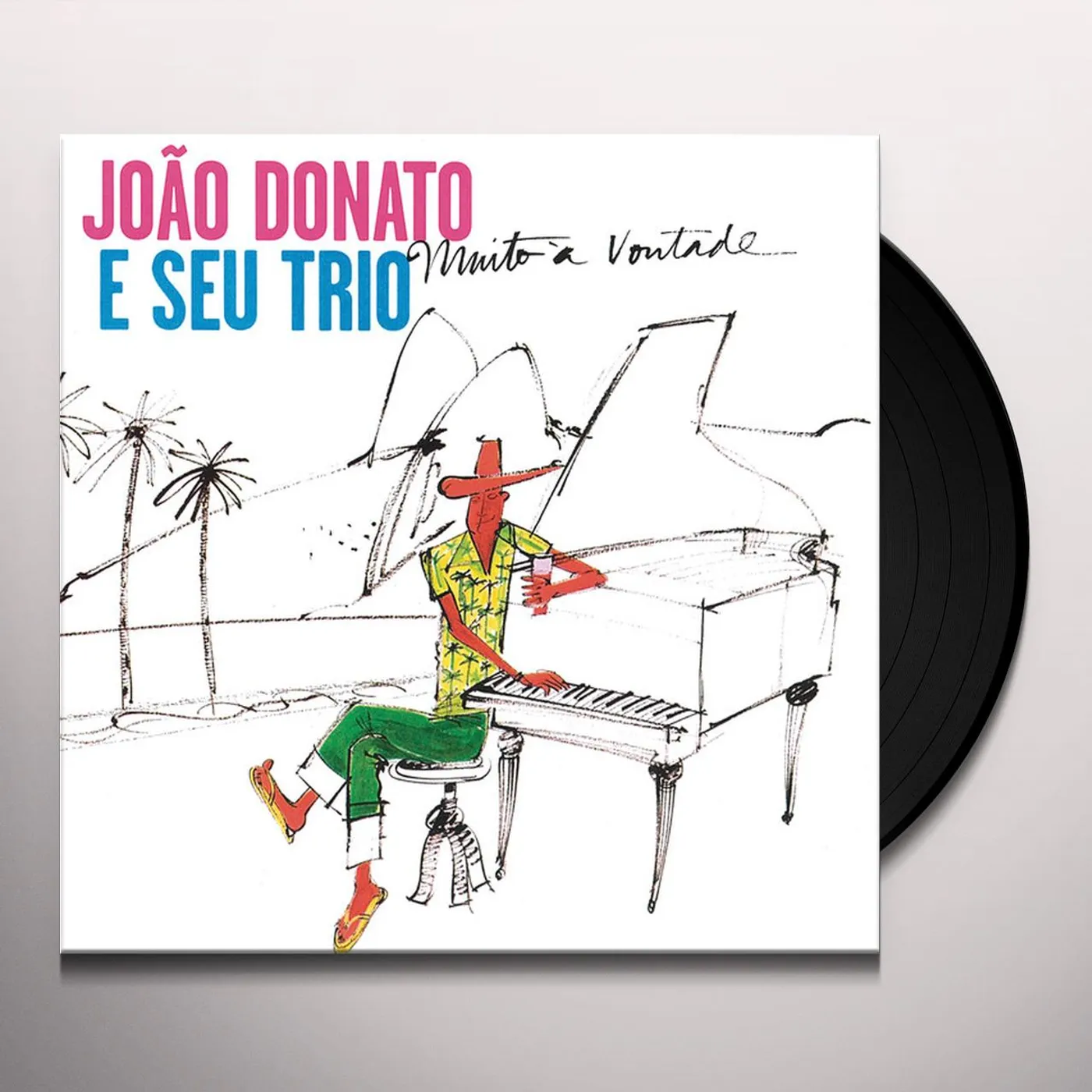 Joao Donato MUITO A VONTADE Vinyl Record