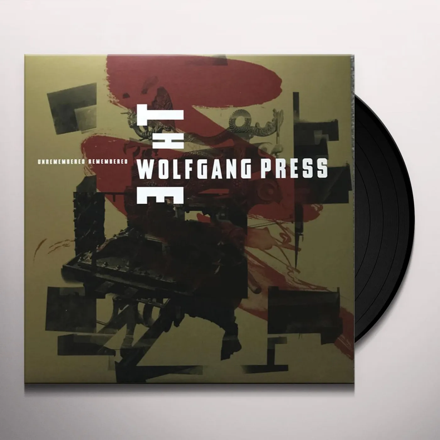 The Wolfgang Press UNREMEMBERED, REMEMBERED (RED VINYL) (RSD) Vinyl Record