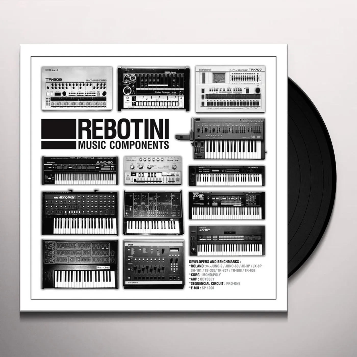 Arnaud Rebotini Music Components Vinyl Record
