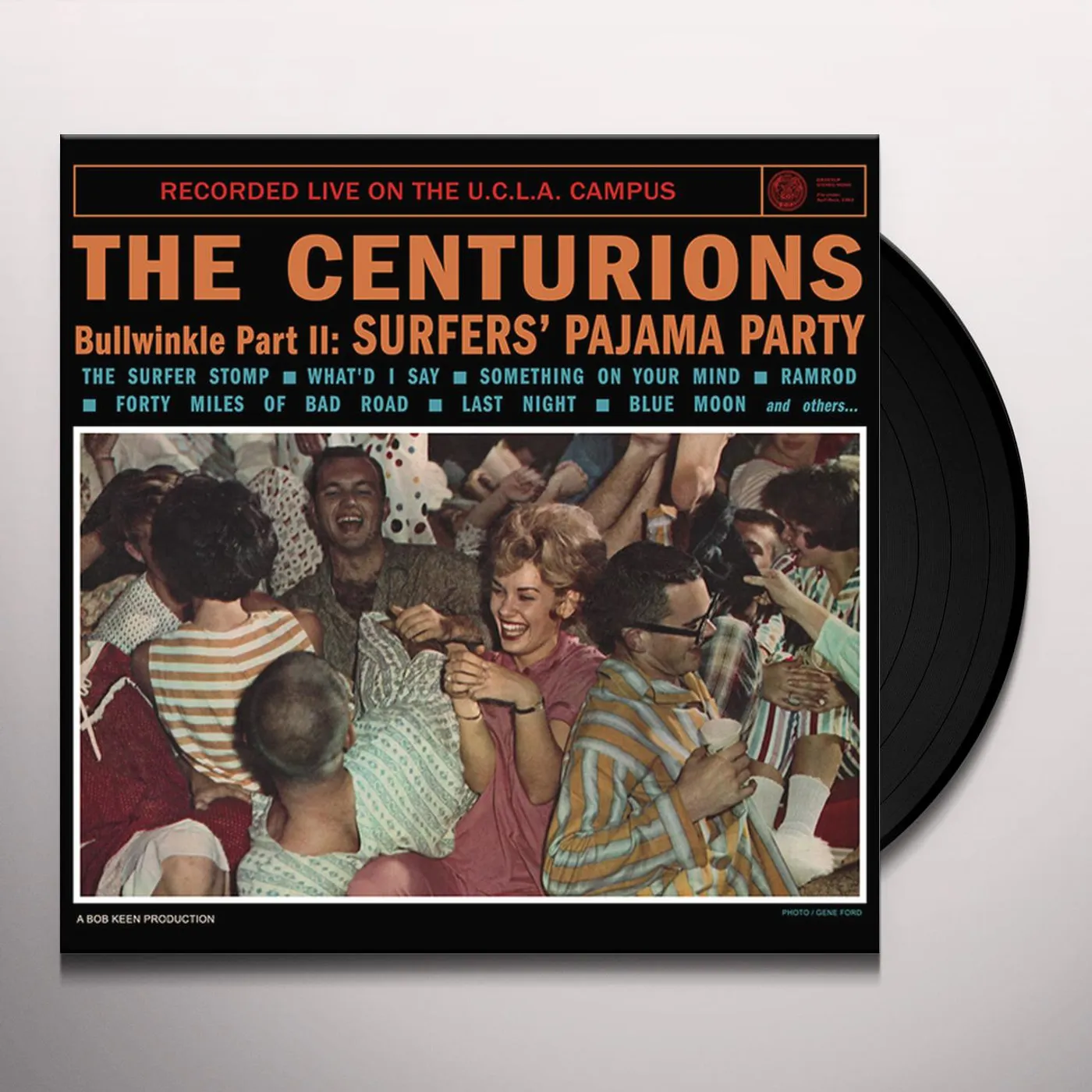 The Centurions BULLWINKLE PART II: SURFERS' PAJAMA PARTY RECORDED Vinyl Record