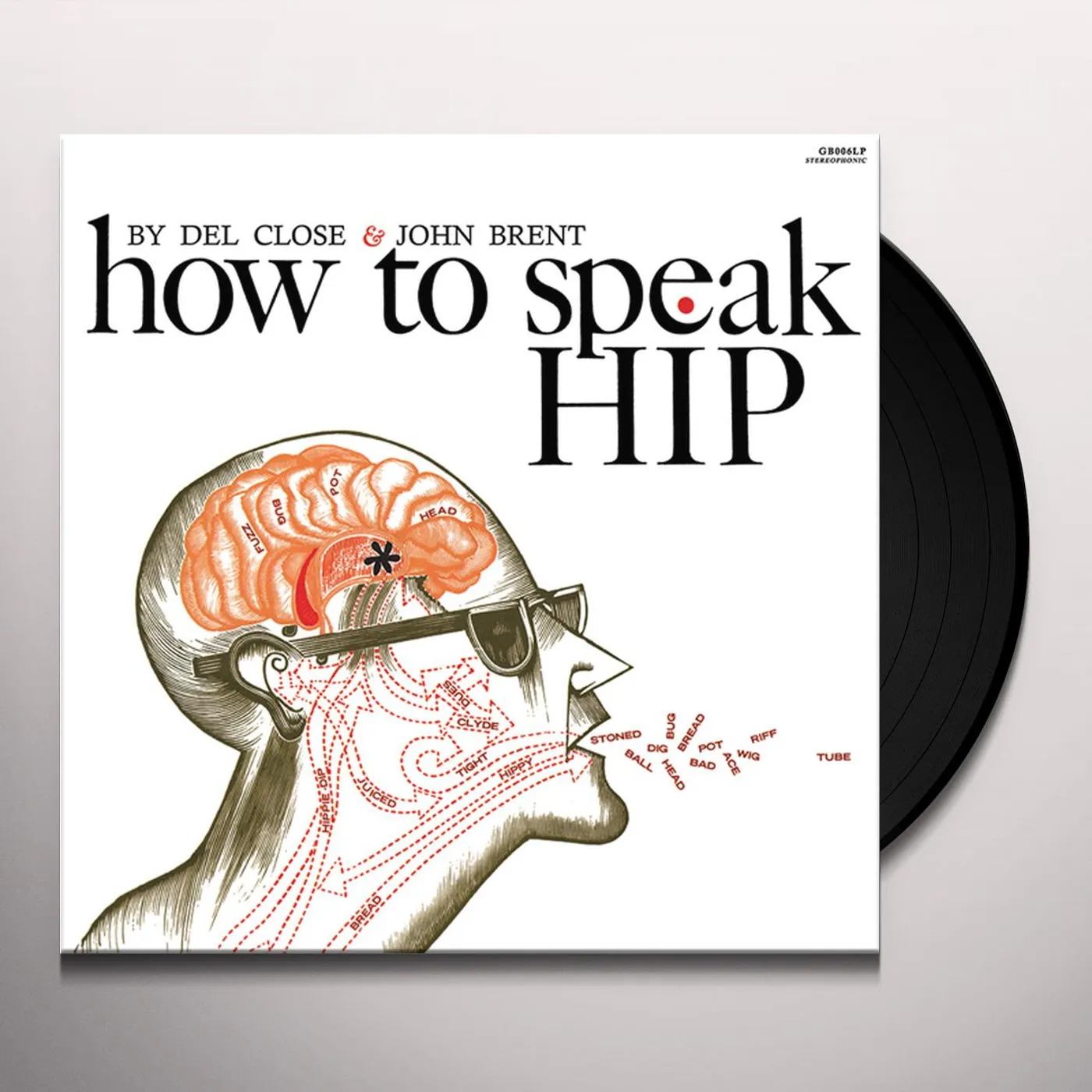 Del Close & John Brent How To Speak Hip Vinyl Record