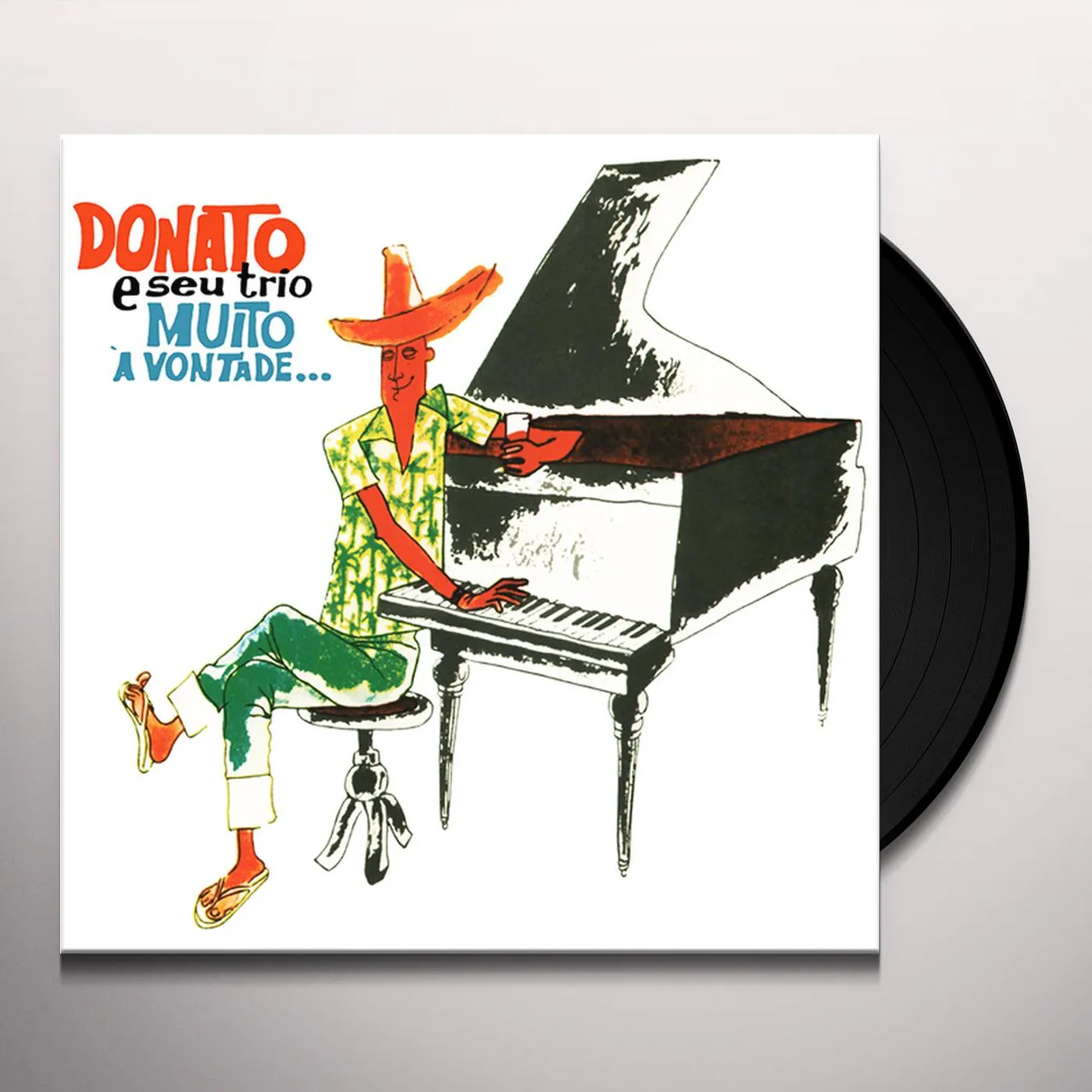 Joao Donato MUITO A VONTADE Vinyl Record