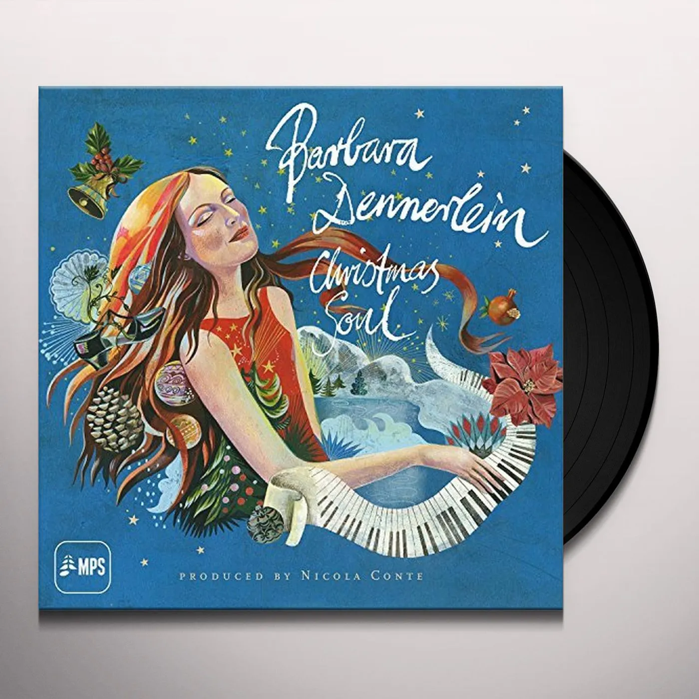 Barbara Dennerlein CHRISTMAS SOUL Vinyl Record - UK Release